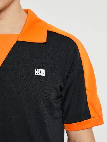 Wales Bonner o1h1sh10525 Home Jersey Polo in Black Size US XL / EU 56 / 4 - 6 Thumbnail