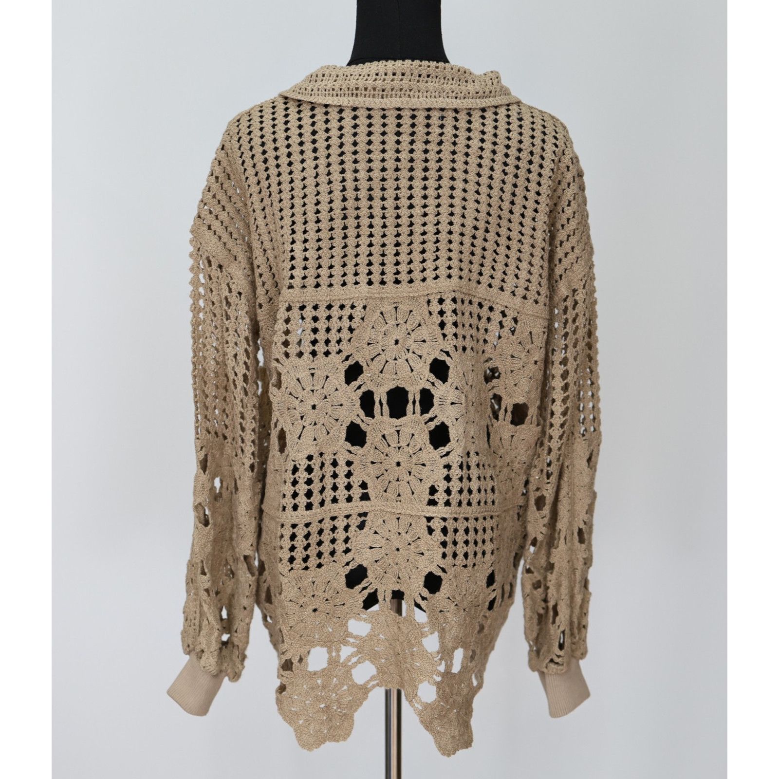 Soft Surroundings NWoT SOFT SURROUNDINGS Boho Chic Collared Sweater Size L Size L / US 10 / IT 46 - 4 Thumbnail