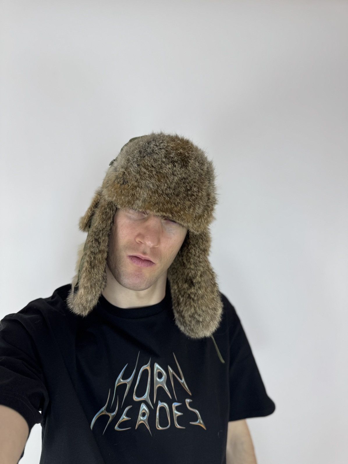 Other Vintage Army Ushanka Winter Fur Hat, Tyler The Creator Size ONE SIZE - 1 Thumbnail