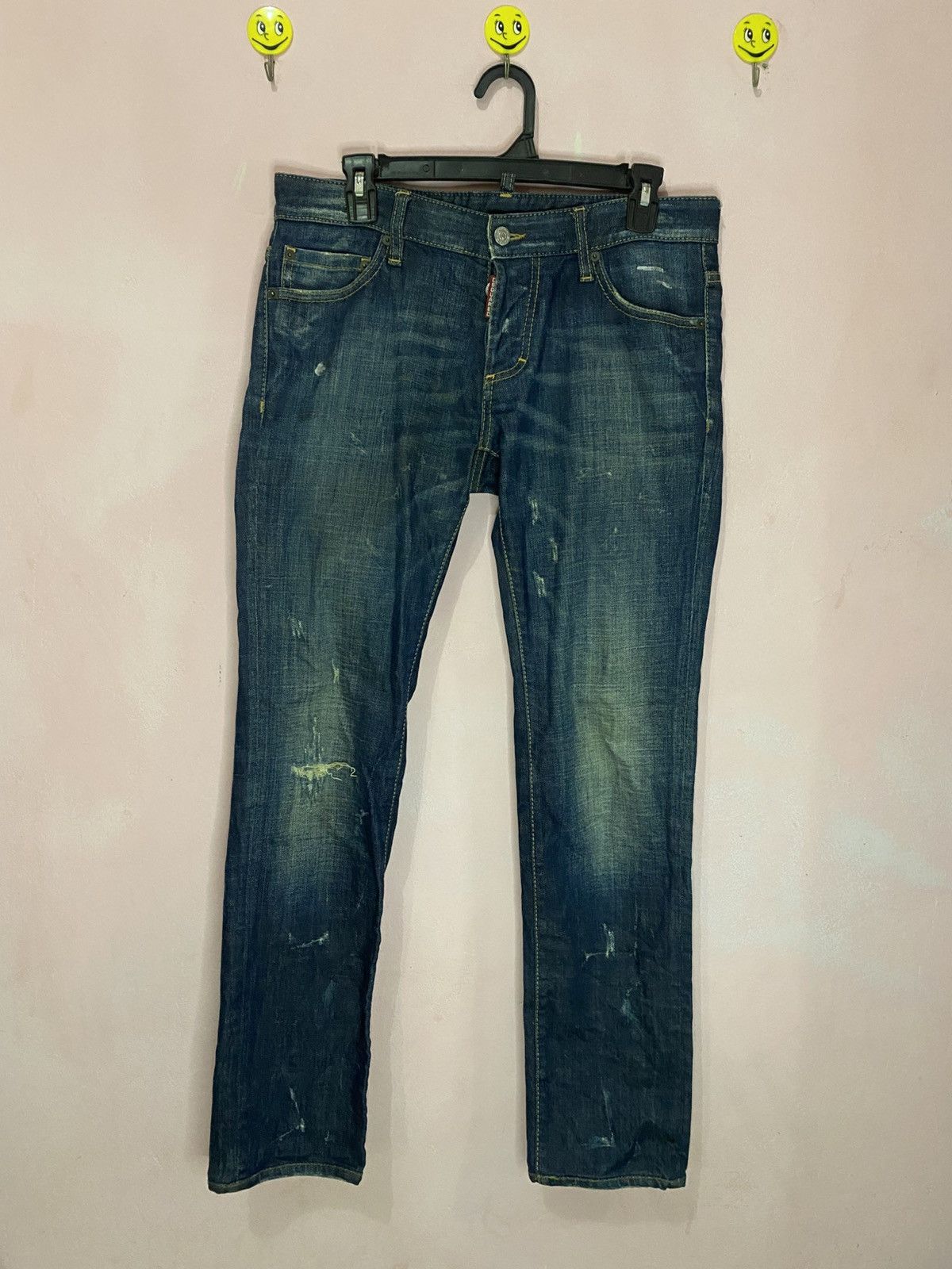 Dsquared2 Dsquared2 distressed denim jeans Size US 32 / EU 48 - 1 Thumbnail
