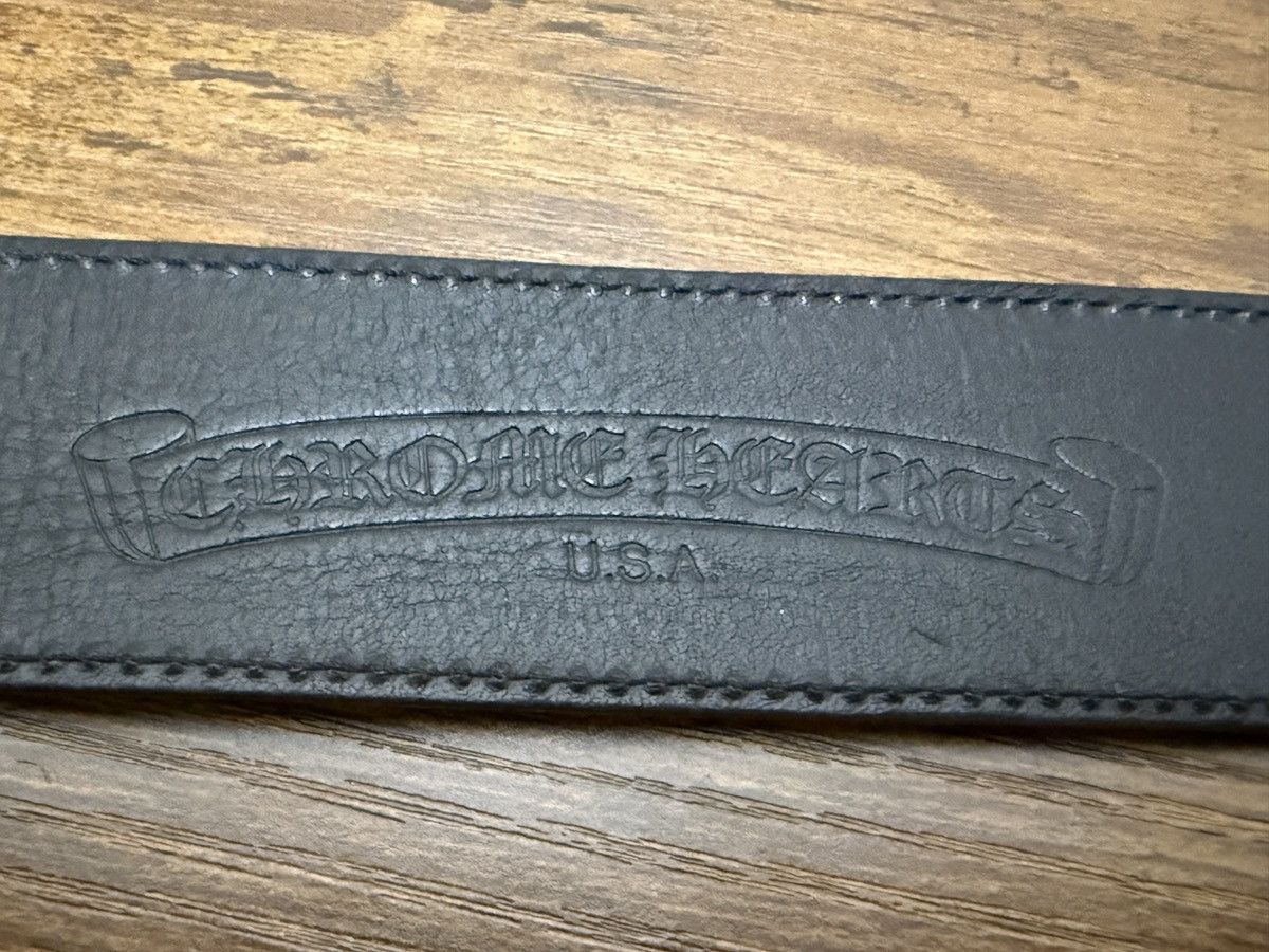Chrome Hearts Chrome Hearts Leather Waist Belt 3-Piece Western Size 30 - 18 Thumbnail