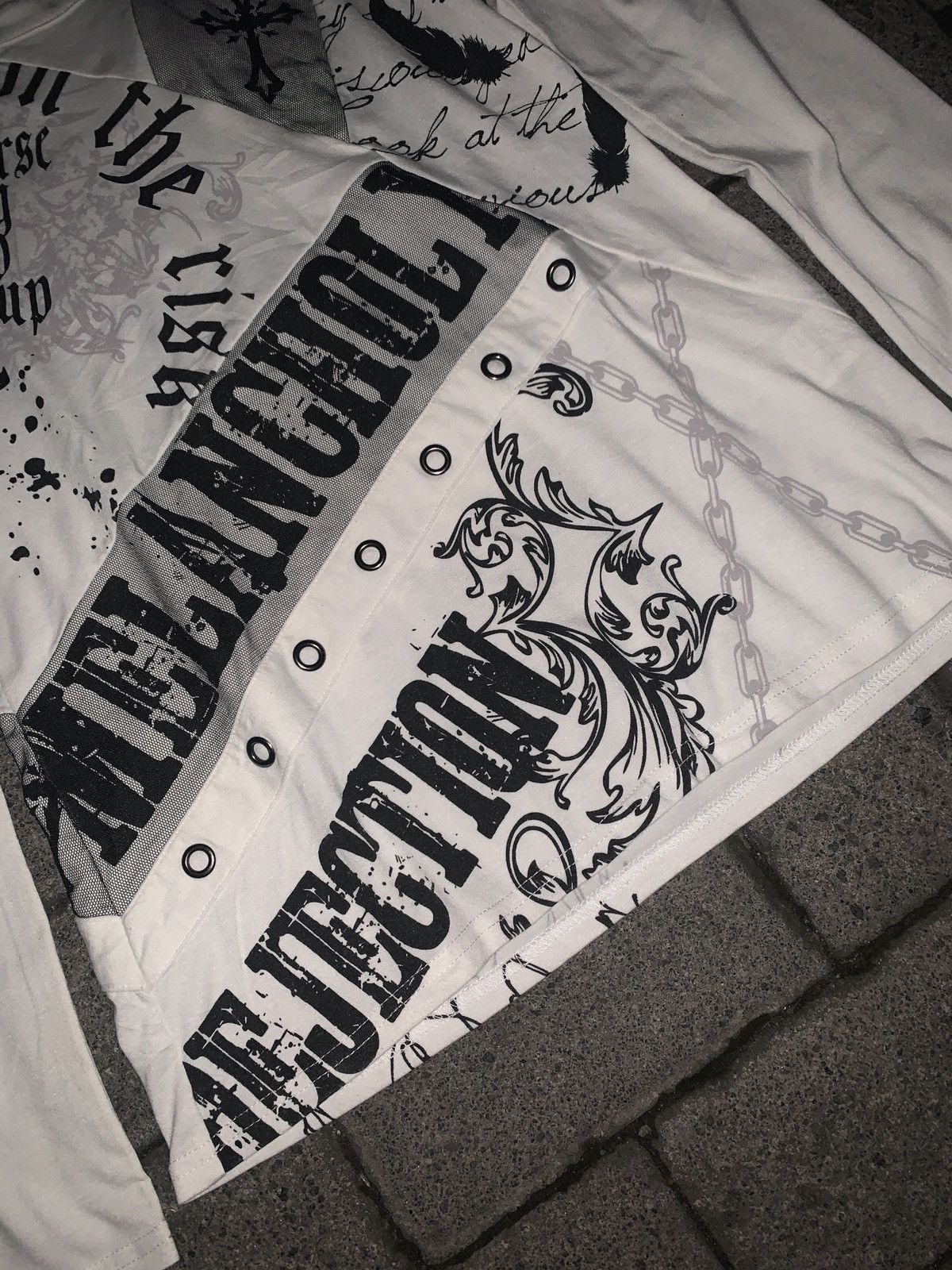 Japanese Brand 🔥SOLD🔥 GHOSTof HARLEM PUNK Gothic If Six Was Nine Style Size US S / EU 44-46 / 1 - 3 Thumbnail