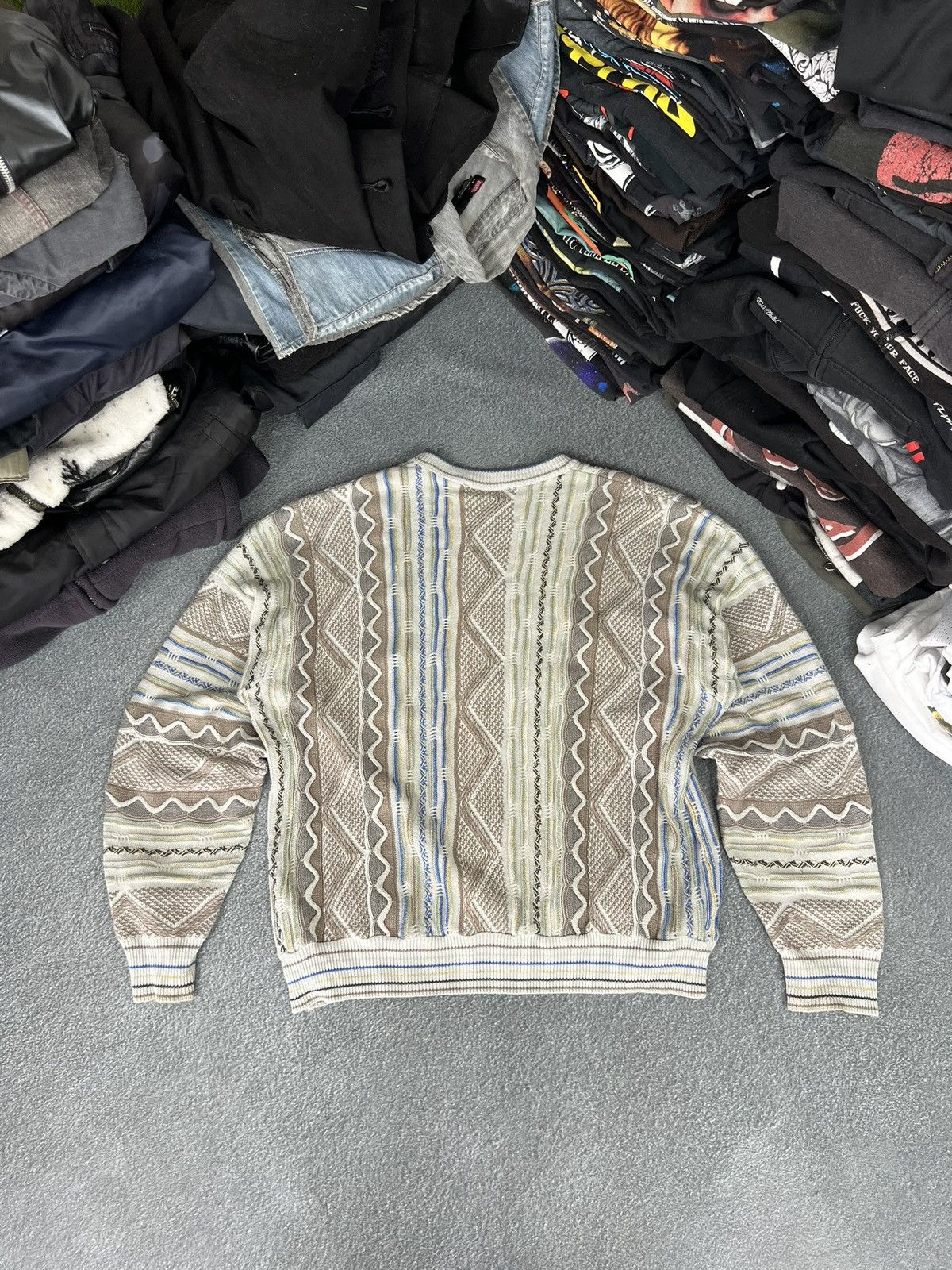 Coogi Vintage Coogi style sweater cable rare Size US M / EU 48-50 / 2 - 8 Thumbnail
