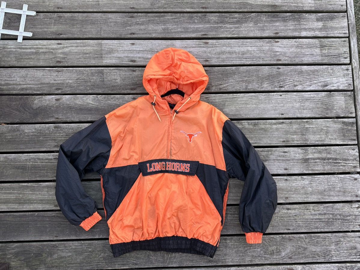 Vintage Vintage Texas Longhorns Pullover Jacket Size US XL / EU 56 / 4 - 1 Thumbnail