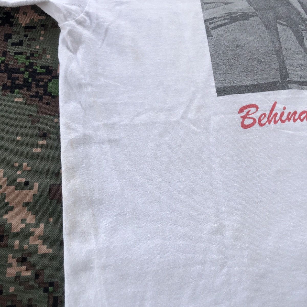 American Rag × Vintage Vtg 90s American Rag Compagnie Derriere Behind Me Tshirt Size US M / EU 48-50 / 2 - 10 Thumbnail