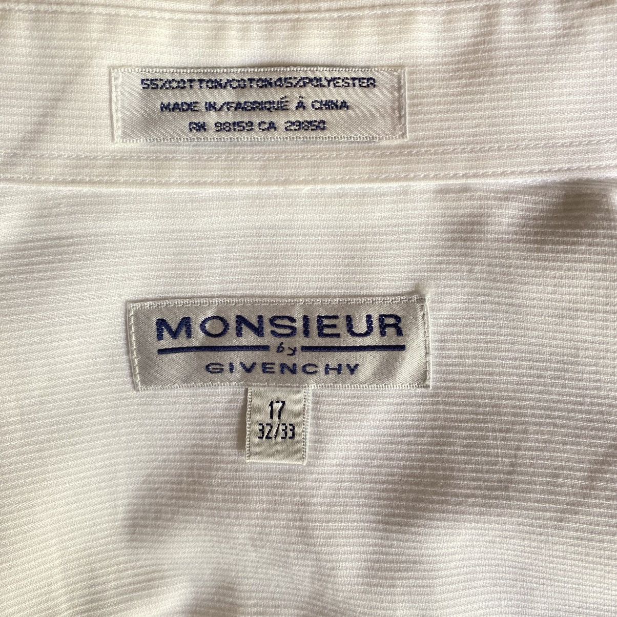 Givenchy GIVENCHY White Long Sleeve Button-Up Shirt Size US XL / EU 56 / 4 - 7 Thumbnail