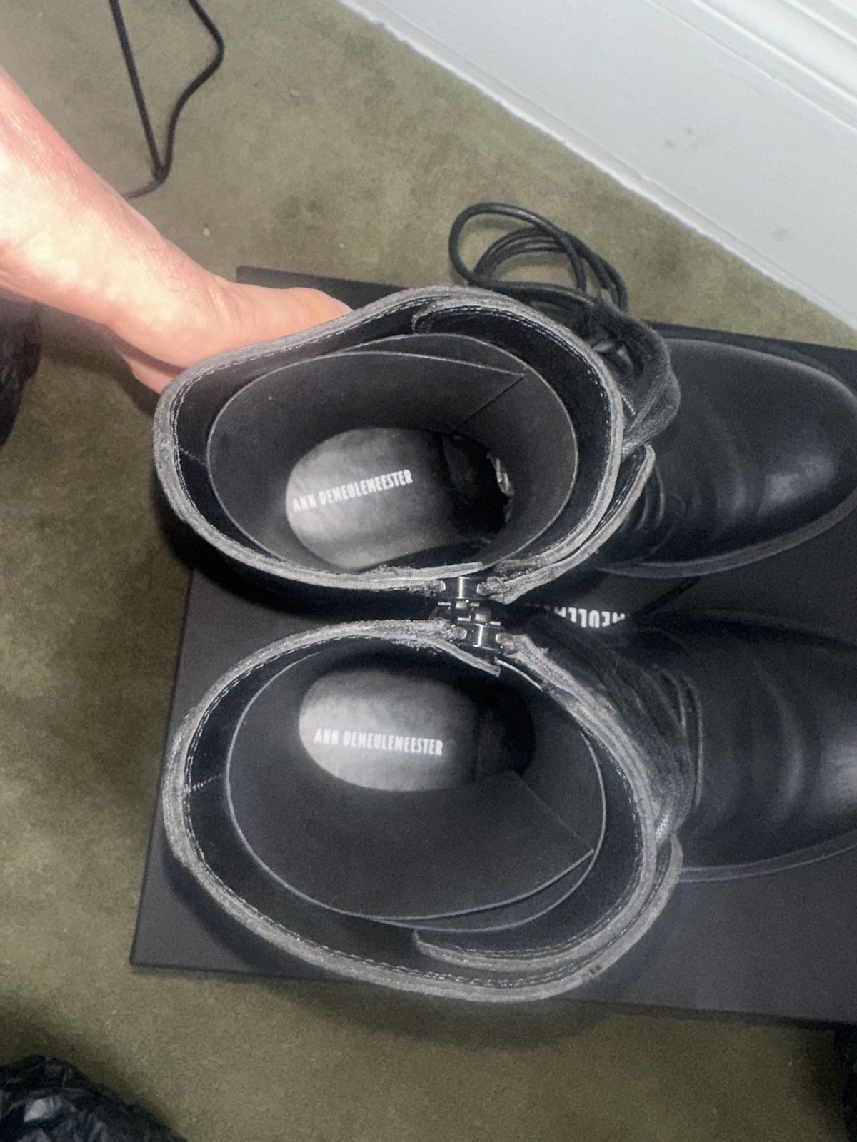 Ann Demeulemeester Danny Ankle Boots Santiago in EU44 Size US 11 / EU 44 - 12 Thumbnail