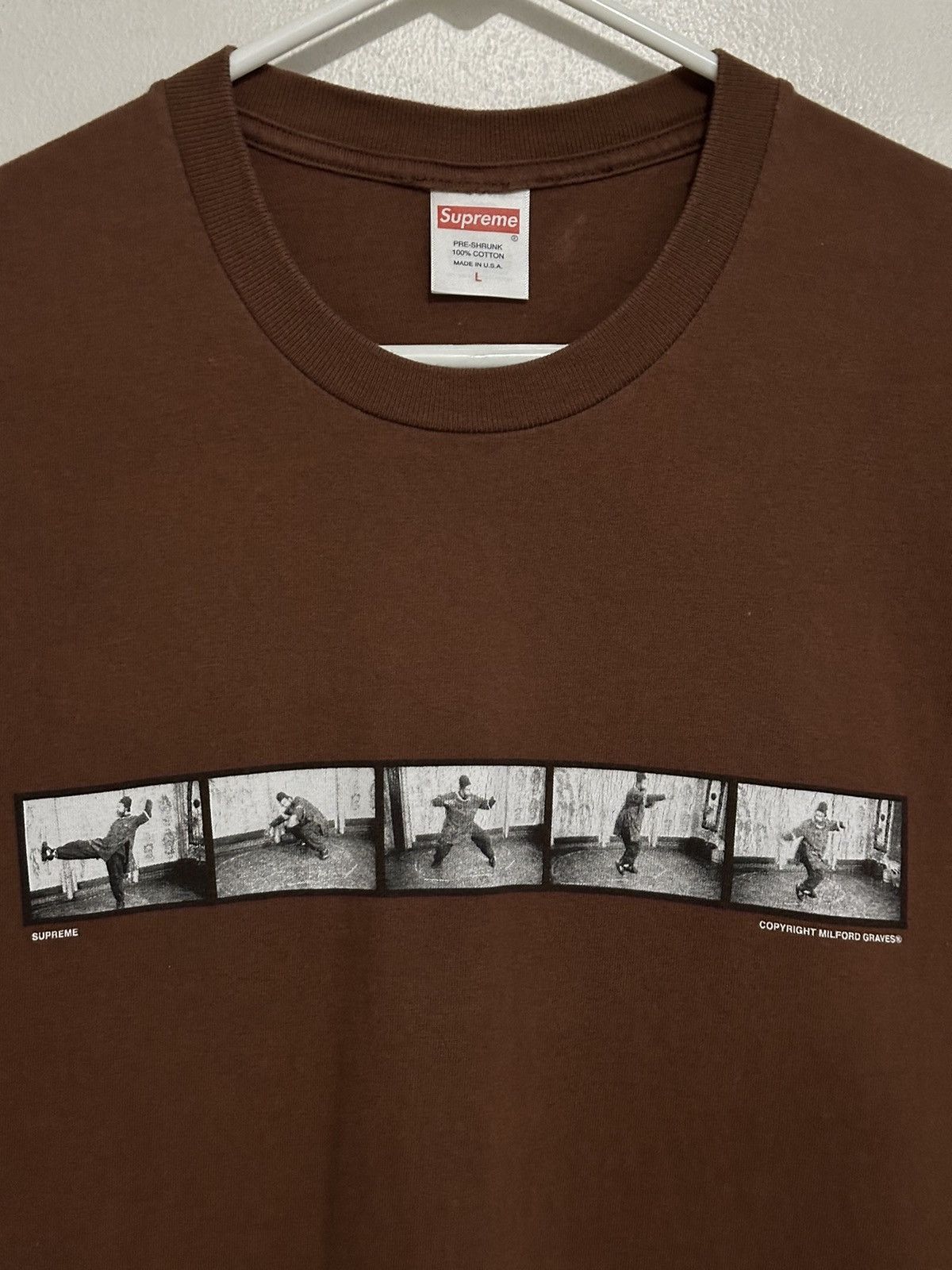 Supreme Supreme Milford Graves Tee Size US L / EU 52-54 / 3 - 5 Thumbnail