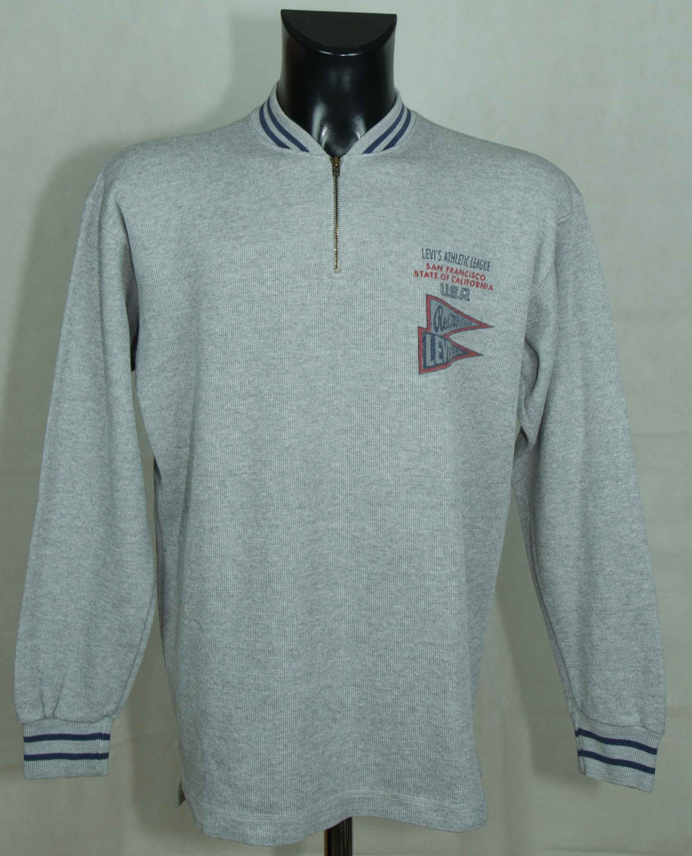 Levi's LEVI STRAUSS SWEATSHIRT ZIP NECK SIZE L - XL ( LABEL L) Size US L / EU 52-54 / 3 - 1 Thumbnail