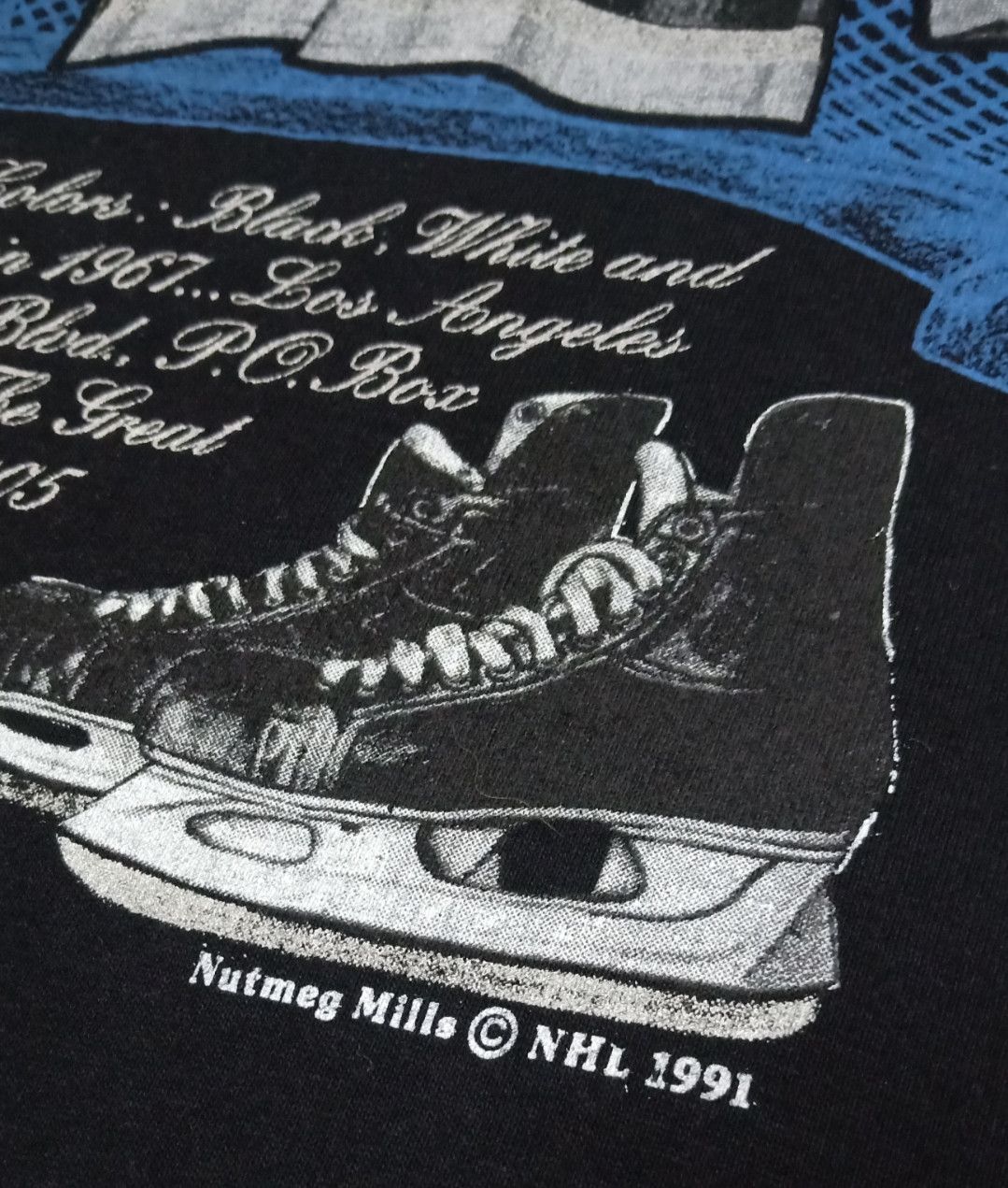 NHL × Nutmeg × Vintage Vintage 90s NHL Los Angeles Kings T-shirt Size US L / EU 52-54 / 3 - 12 Thumbnail