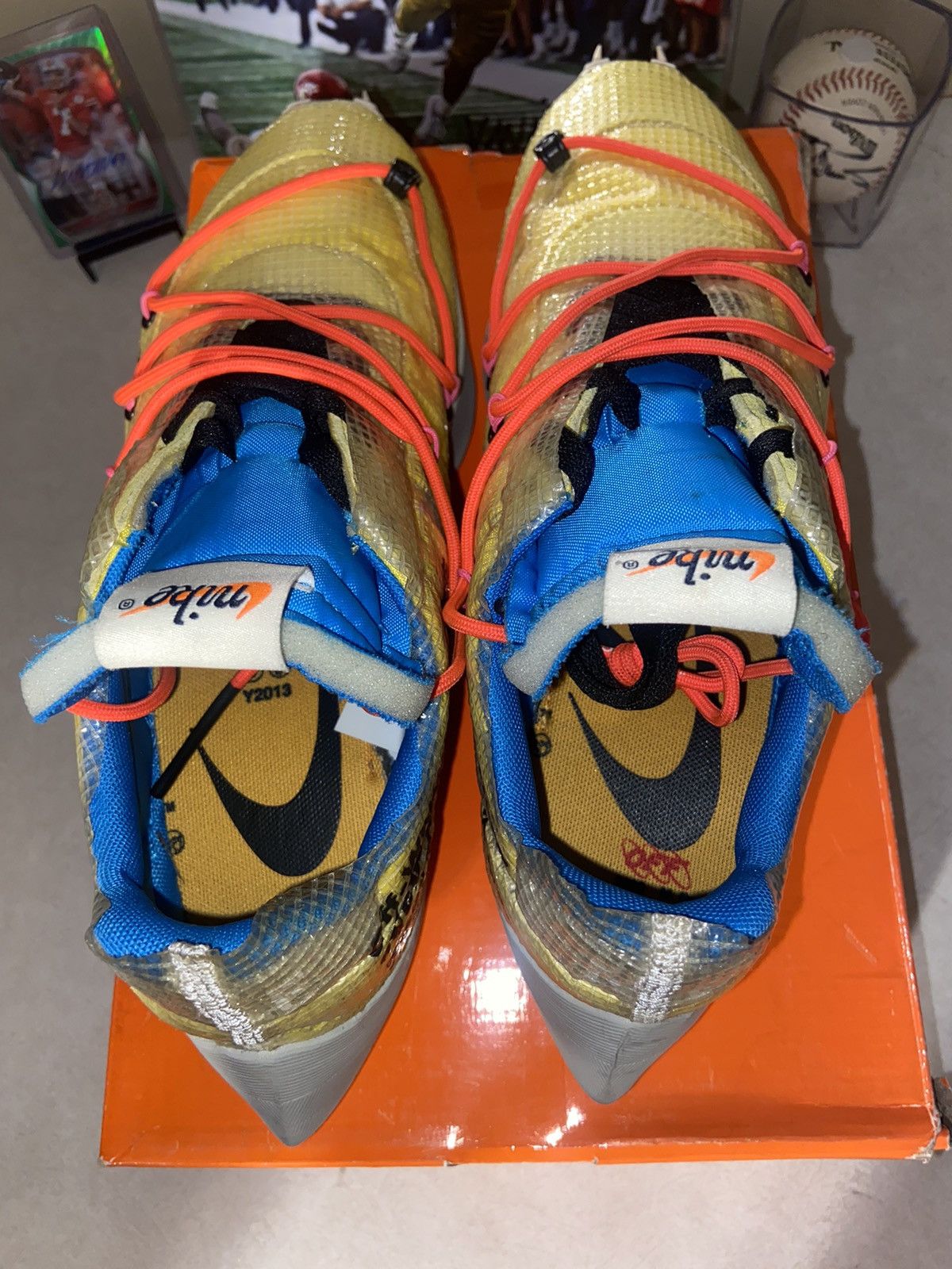 Nike × Off-White Nike x Off-White Vapor Street Tour Yellow Size US 11 / IT 41 - 5 Thumbnail