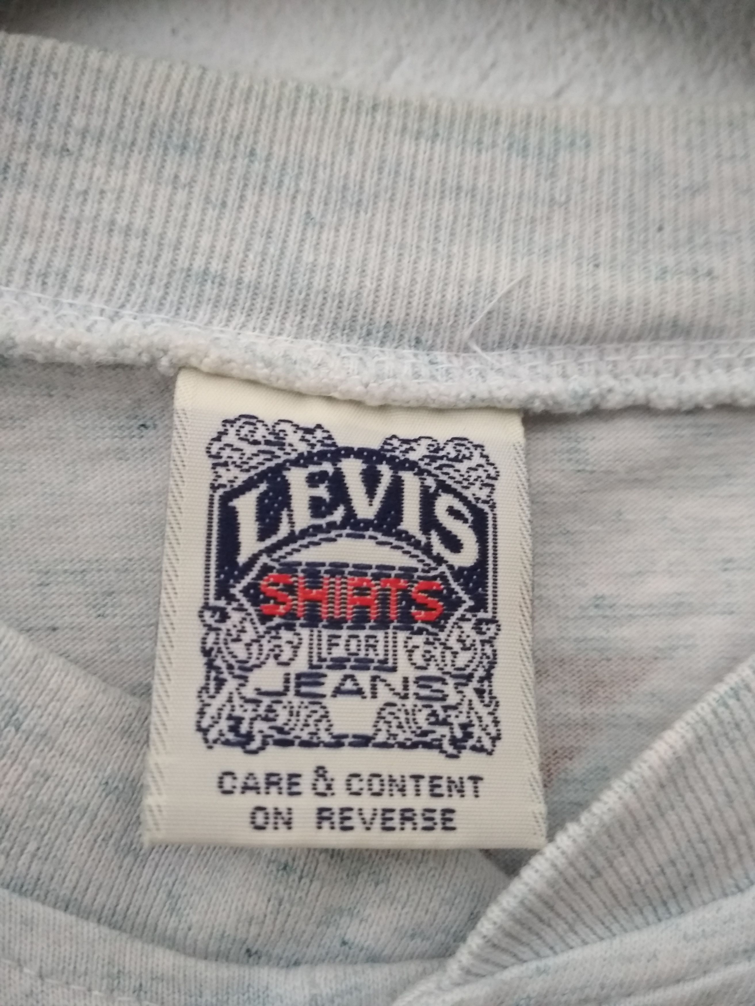 Levi's Vintage Clothing × Vintage Vintage 90s Levis 501 Made in USA t-shirt tee Size US M / EU 48-50 / 2 - 7 Thumbnail