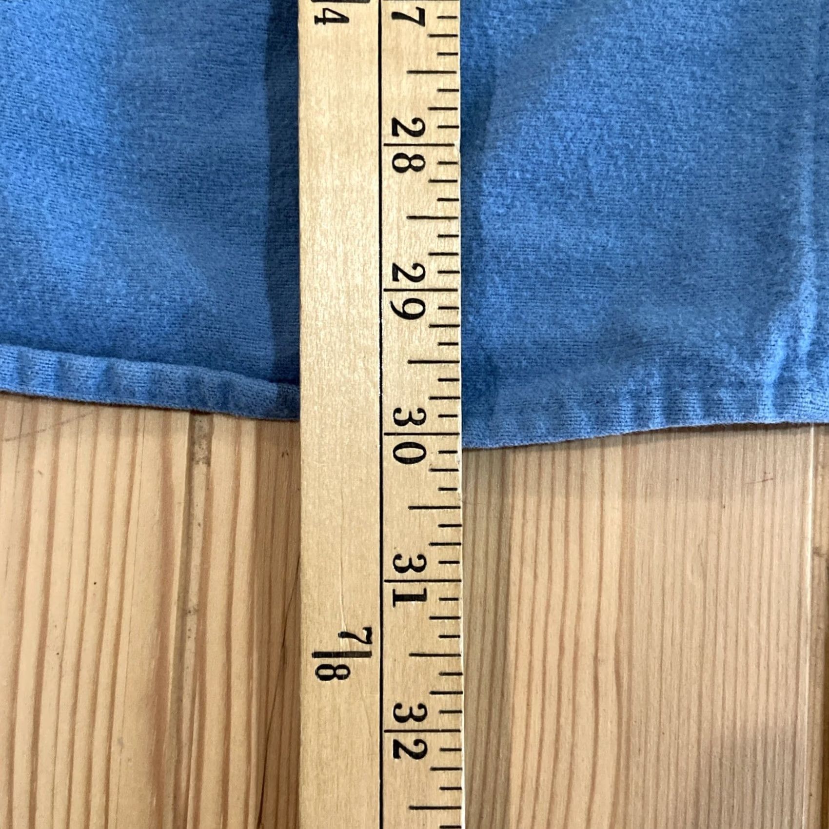 Vintage LL Bean Chamois Cloth Shirt Mens L Button-Up Blue Cotton Long Sleeve Size US L / EU 52-54 / 3 - 3 Thumbnail