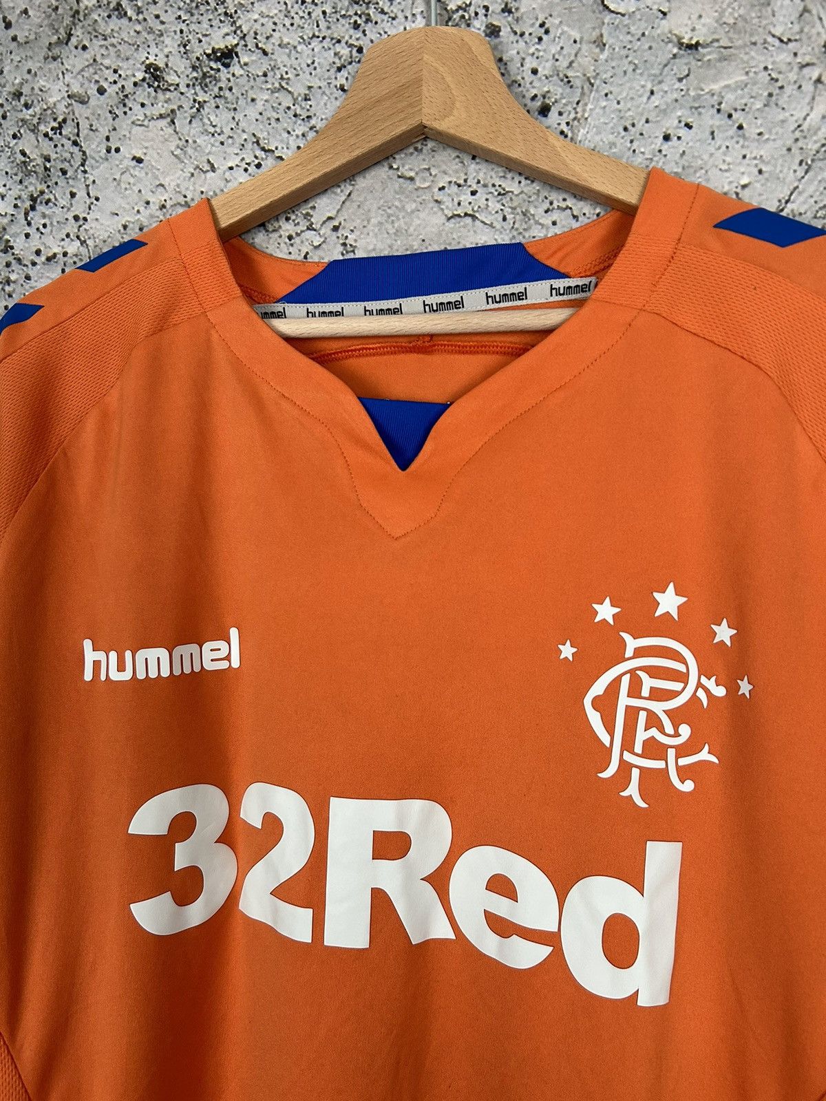 Hummel Vintage Glasgow Rangers Hummel Soccer Jersey Football Size US M / EU 48-50 / 2 - 3 Thumbnail