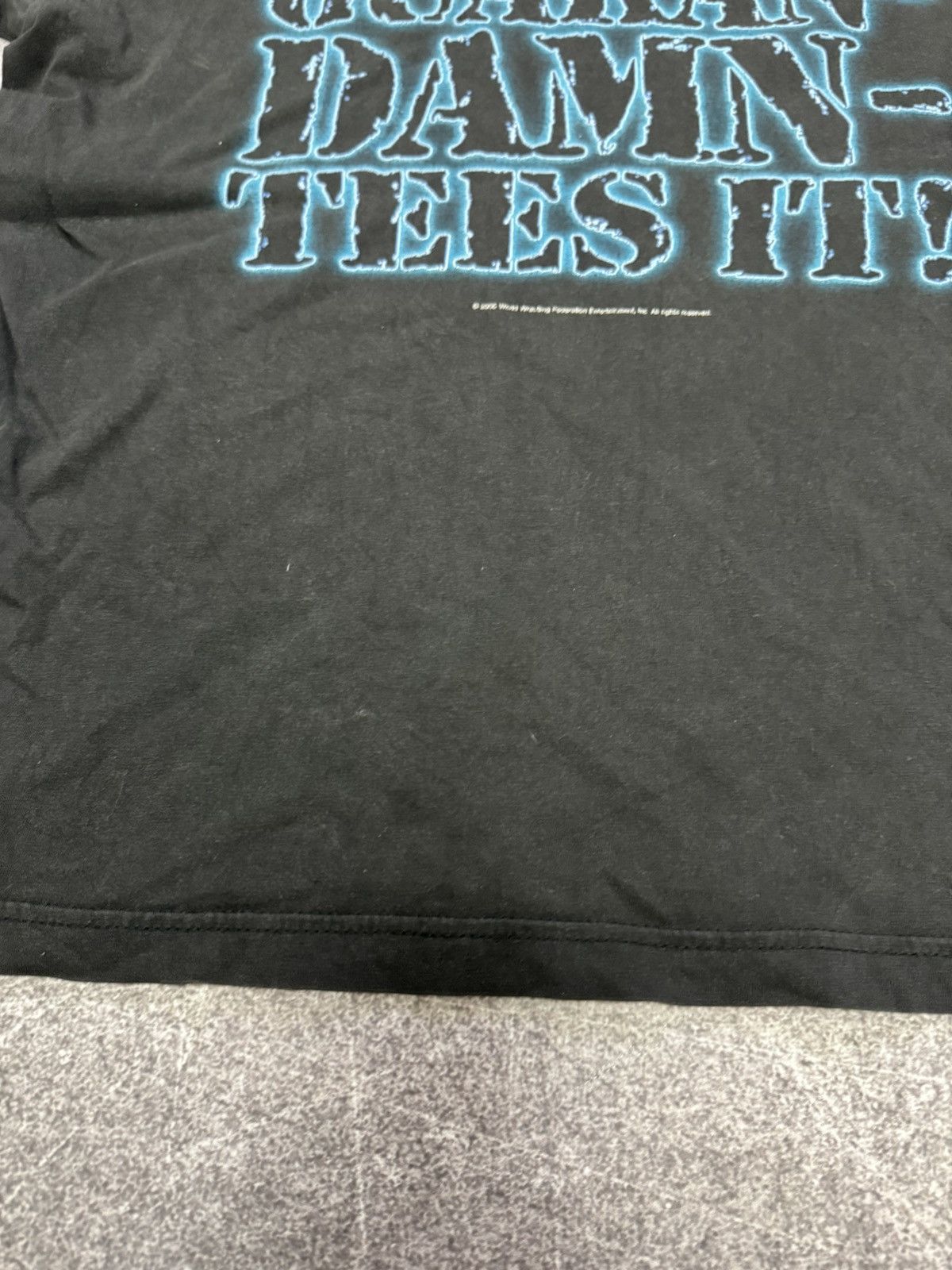 Vintage Vintage 2000 The Rock Dwayne Johnson T-Shirt Wwe WWF Size US L / EU 52-54 / 3 - 14 Thumbnail