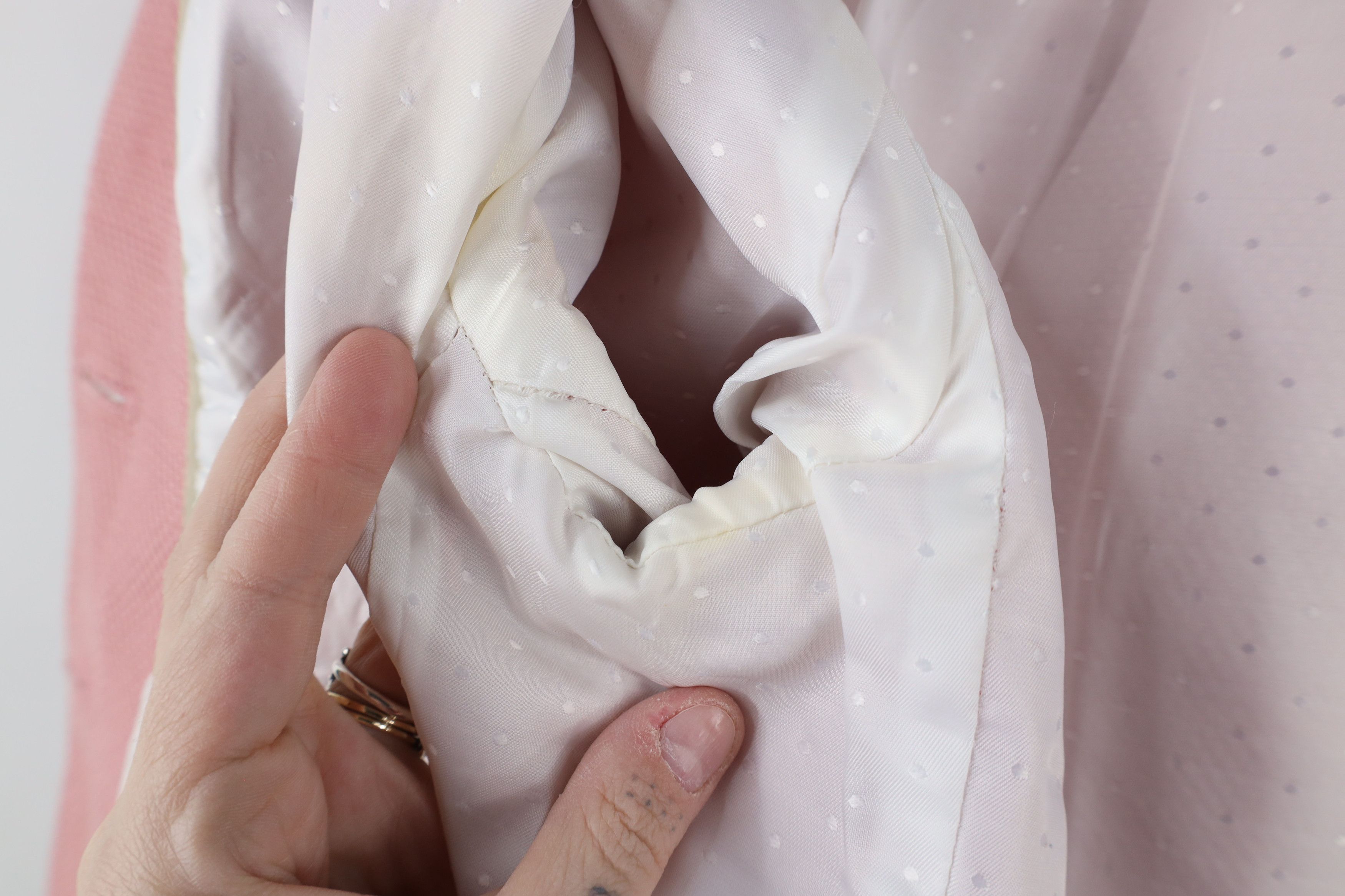 Banana Republic × Vintage Banana Republic Academy Blazer Jacket Suit Coat Pink Size L / US 10 / IT 46 - 11 Thumbnail
