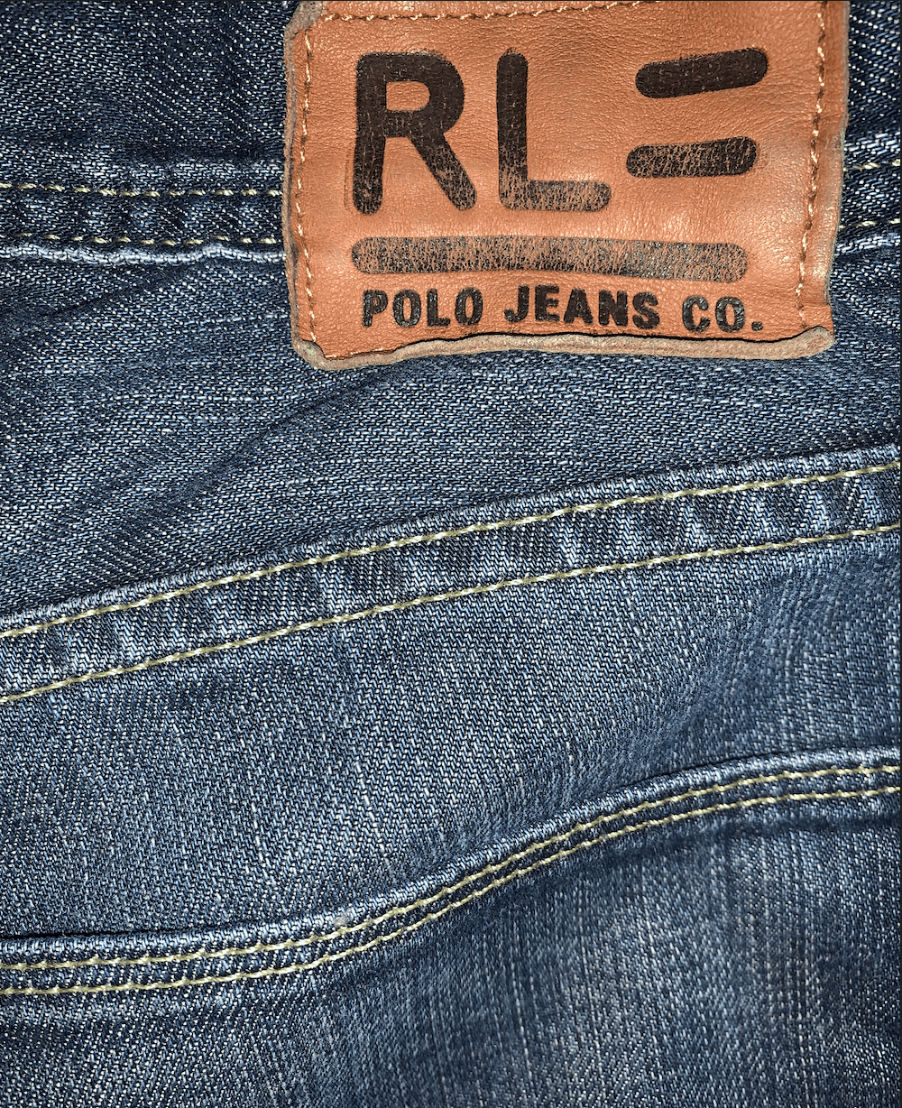Polo Ralph Lauren Brixton Loose Fit Straight Leg Zip Fly Size US 30 / EU 46 - 2 Thumbnail