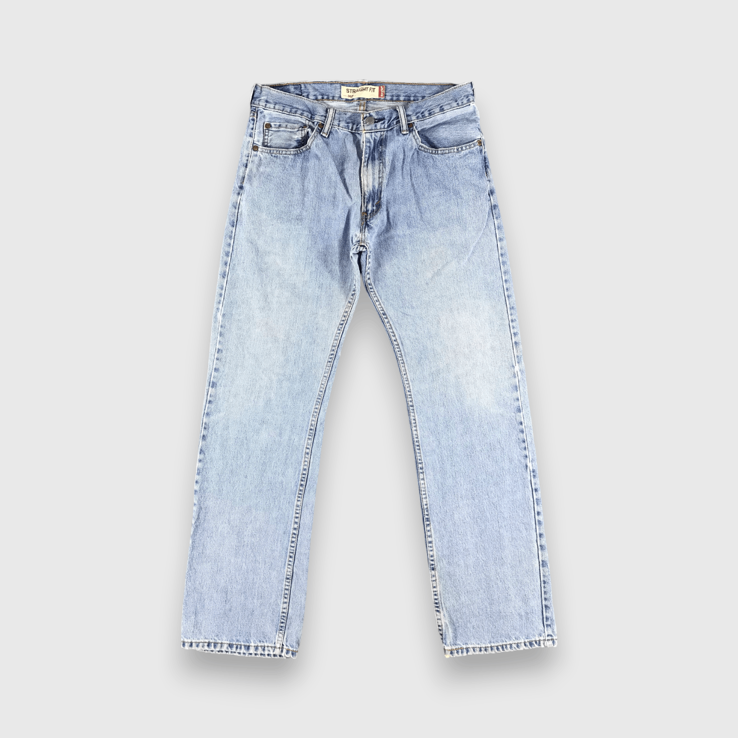 Levi's Vintage Blue Wash Levis 505 Jeans-J2457 Size US 33 - 1 Thumbnail