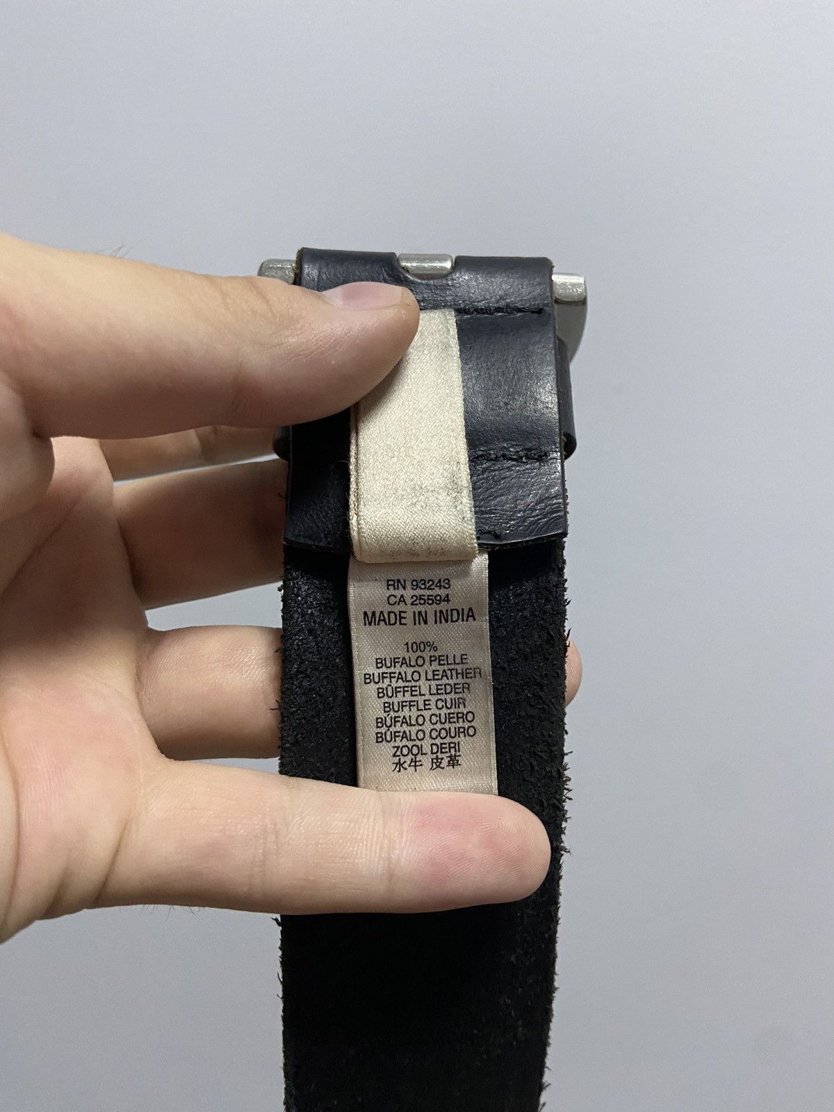 Diesel Diesel Belt Vintage Leather Avant Garde Y2K Style Size ONE SIZE - 6 Thumbnail