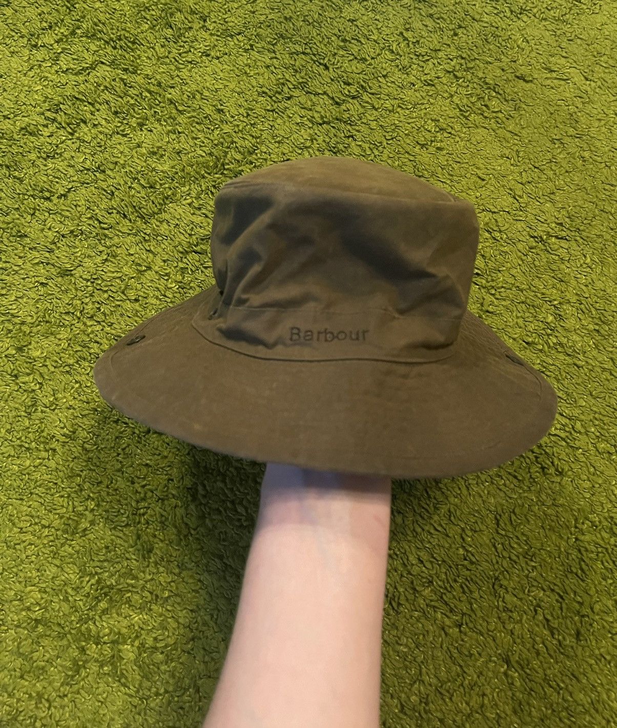 Barbour Barbour waxed bucket hat Size 32 - 1 Thumbnail