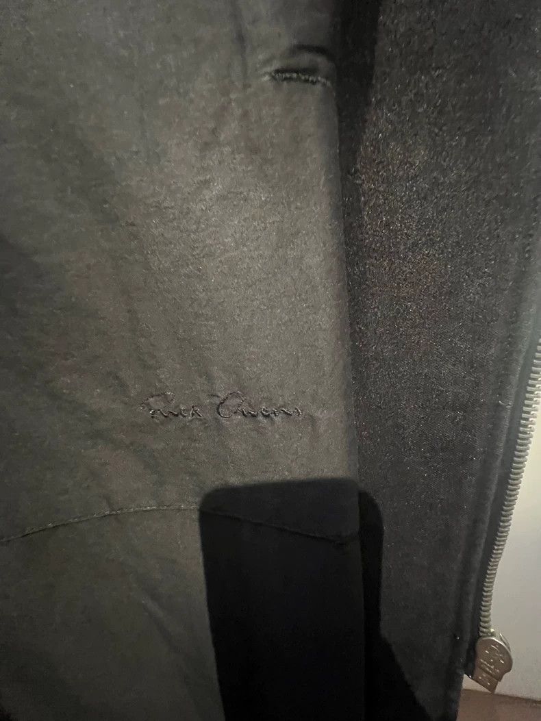 Rick Owens rick owens Black wool coat Size US XS / EU 42 / 0 - 6 Thumbnail