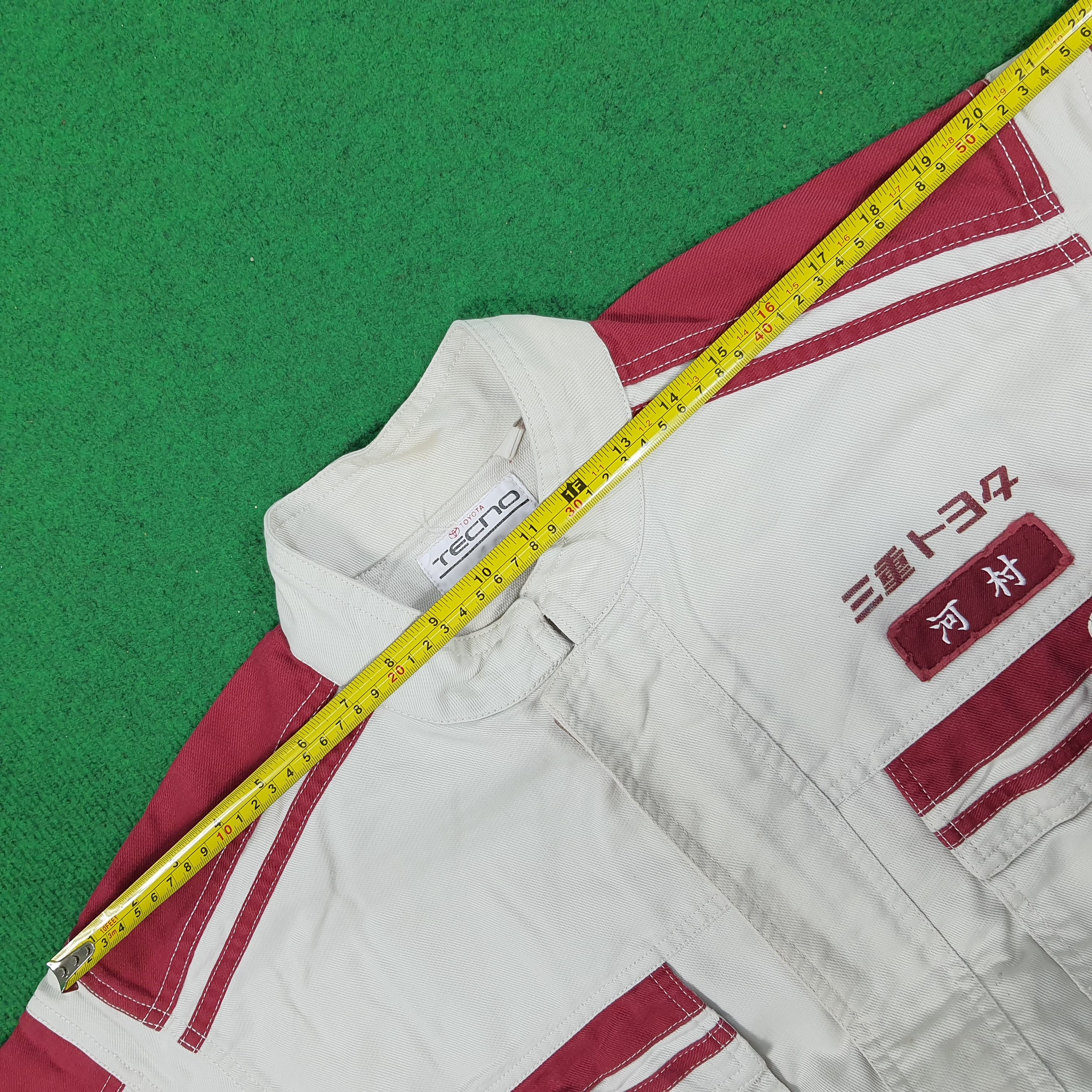 Japanese Brand × Vintage Vintage Tecno Toyota Japan Racing Workwear Coverall Size US M / EU 48-50 / 2 - 10 Thumbnail