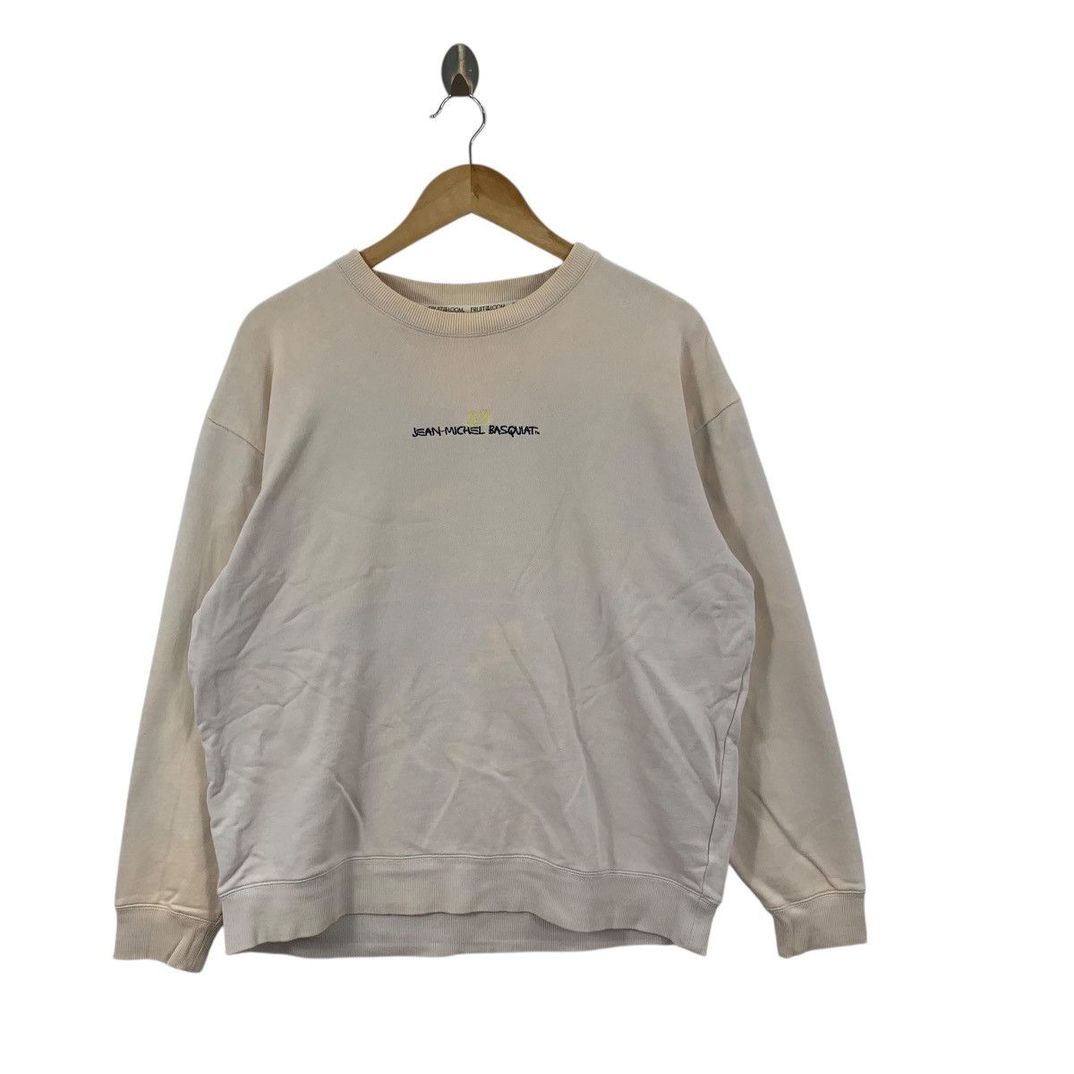 Jean-Michel Basquiat Vintage JEAN MICHEL BASQUIAT Dos Cabezas Thrashed Sweatshirt Size US L / EU 52-54 / 3 - 5 Thumbnail