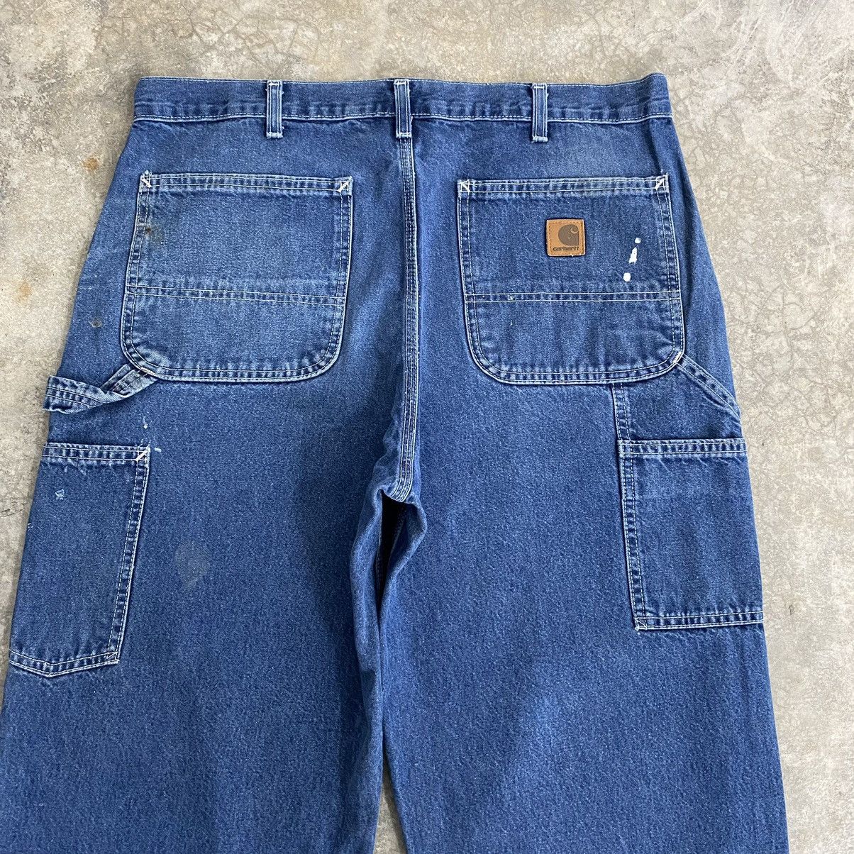 Carhartt Vintage Carhartt Splatter Painter Workwear Denim Jeans Size US 36 / EU 52 - 16 Thumbnail