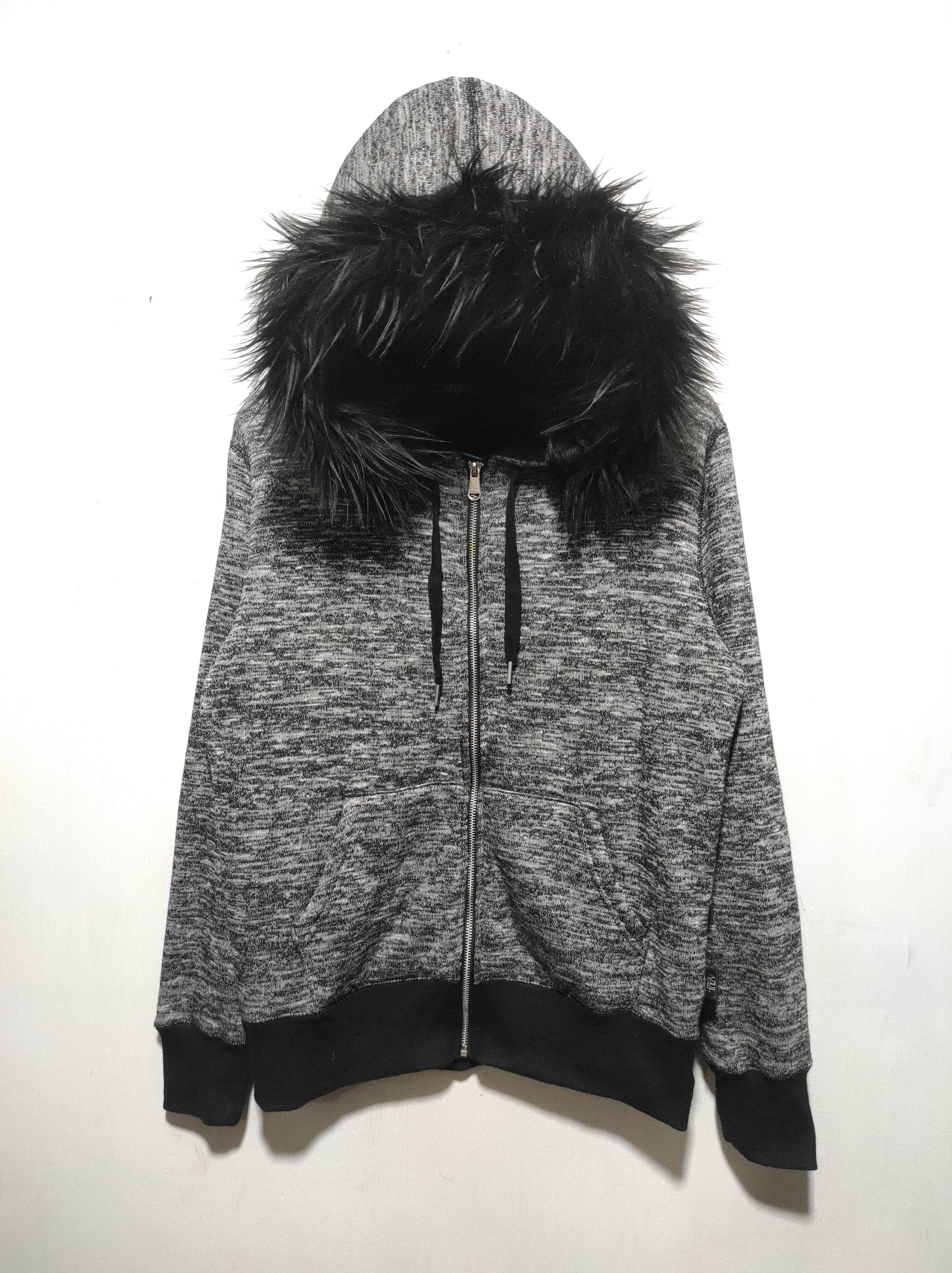 Japanese Brand Azul Sherpa Zip Fur Hoodie lgb style Size US M / EU 48-50 / 2 - 7 Thumbnail