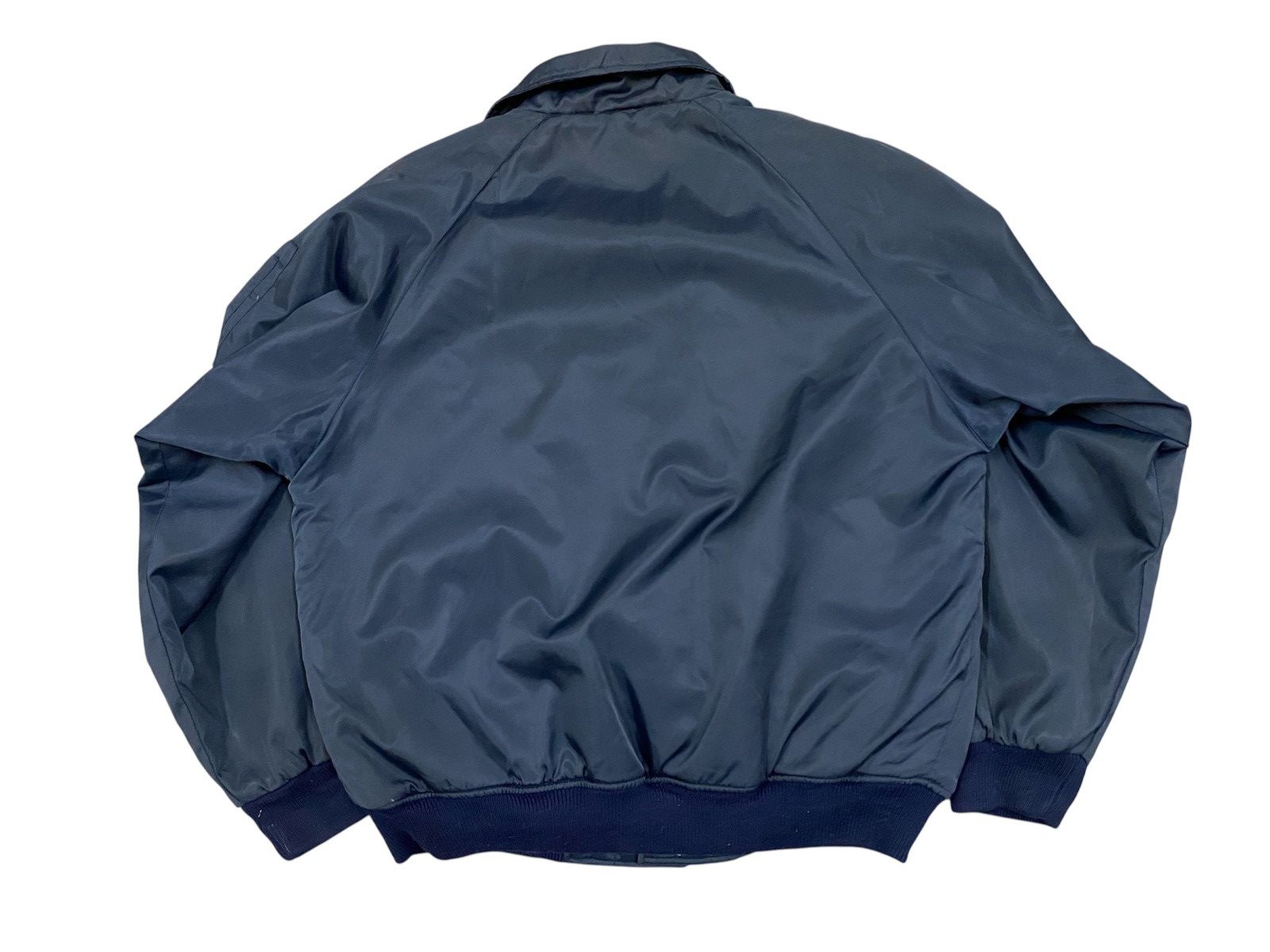 Vintage Vtg Kister Winter Wear Bomber Jacket Blue Size US L / EU 52-54 / 3 - 2 Thumbnail
