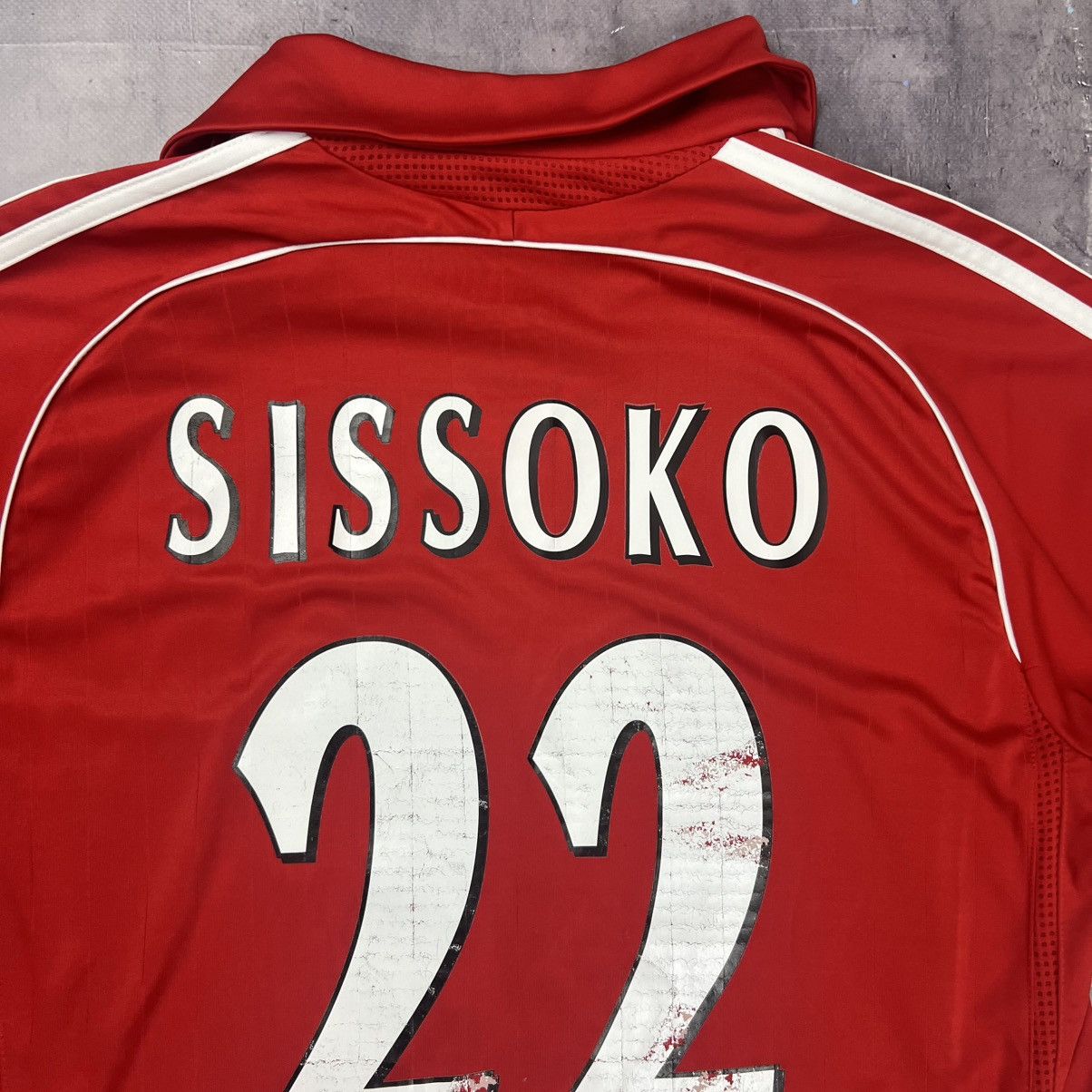 Adidas Rare! Sissoko 22 Liverpool Adidas Soccer Jersey Shirt 00s Size US S / EU 44-46 / 1 - 5 Thumbnail