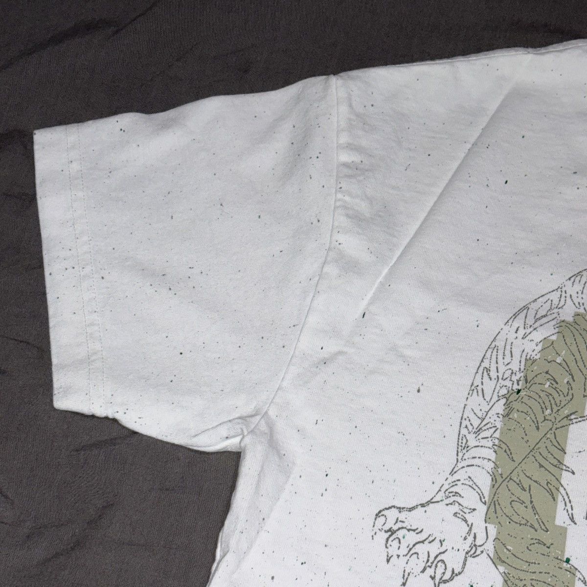 Asics × HIDDEN Hidden PPF Painted Asics Tiger Tee White Multicolor Size US M / EU 48-50 / 2 - 12 Thumbnail