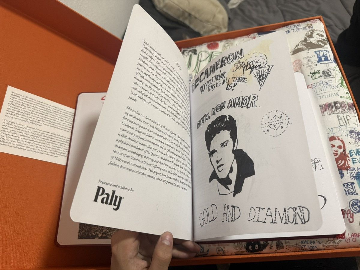 Paly Hollywood Paly Hollywood 1/1 James Franco Signed Sketchbook Rolling St Size ONE SIZE - 6 Thumbnail