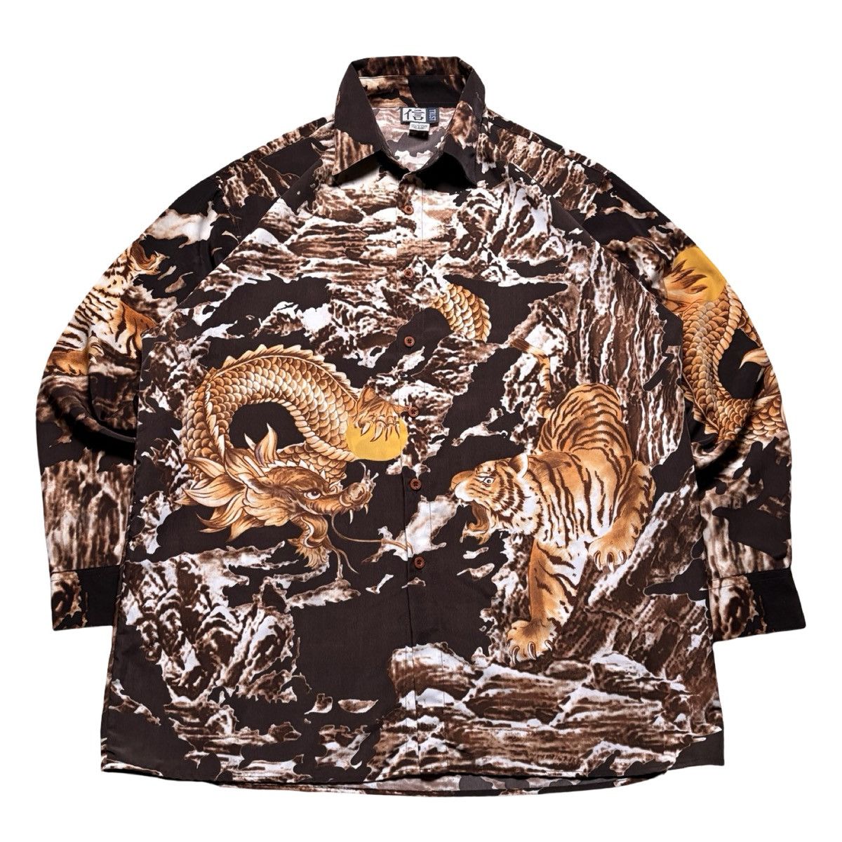 Other Vintage TRUST Japanese Tiger Button Up Shirt Men's Size L Size US L / EU 52-54 / 3 - 1 Thumbnail