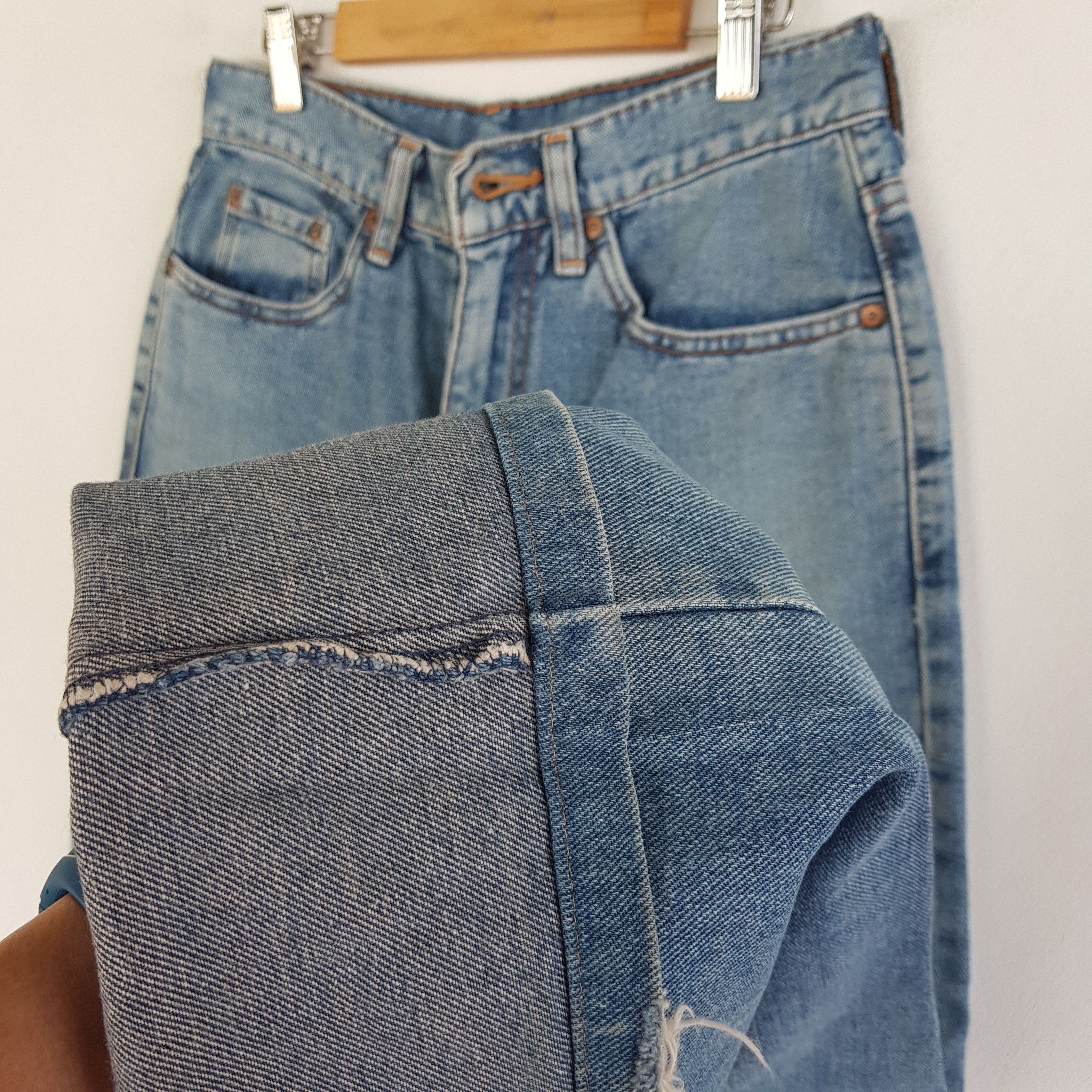 Levi's × Vintage Vintage Levis Jeans Flare Levis 517 Denim Boot Cut Pants Size 26" / US 2 / IT 38 - 8 Thumbnail
