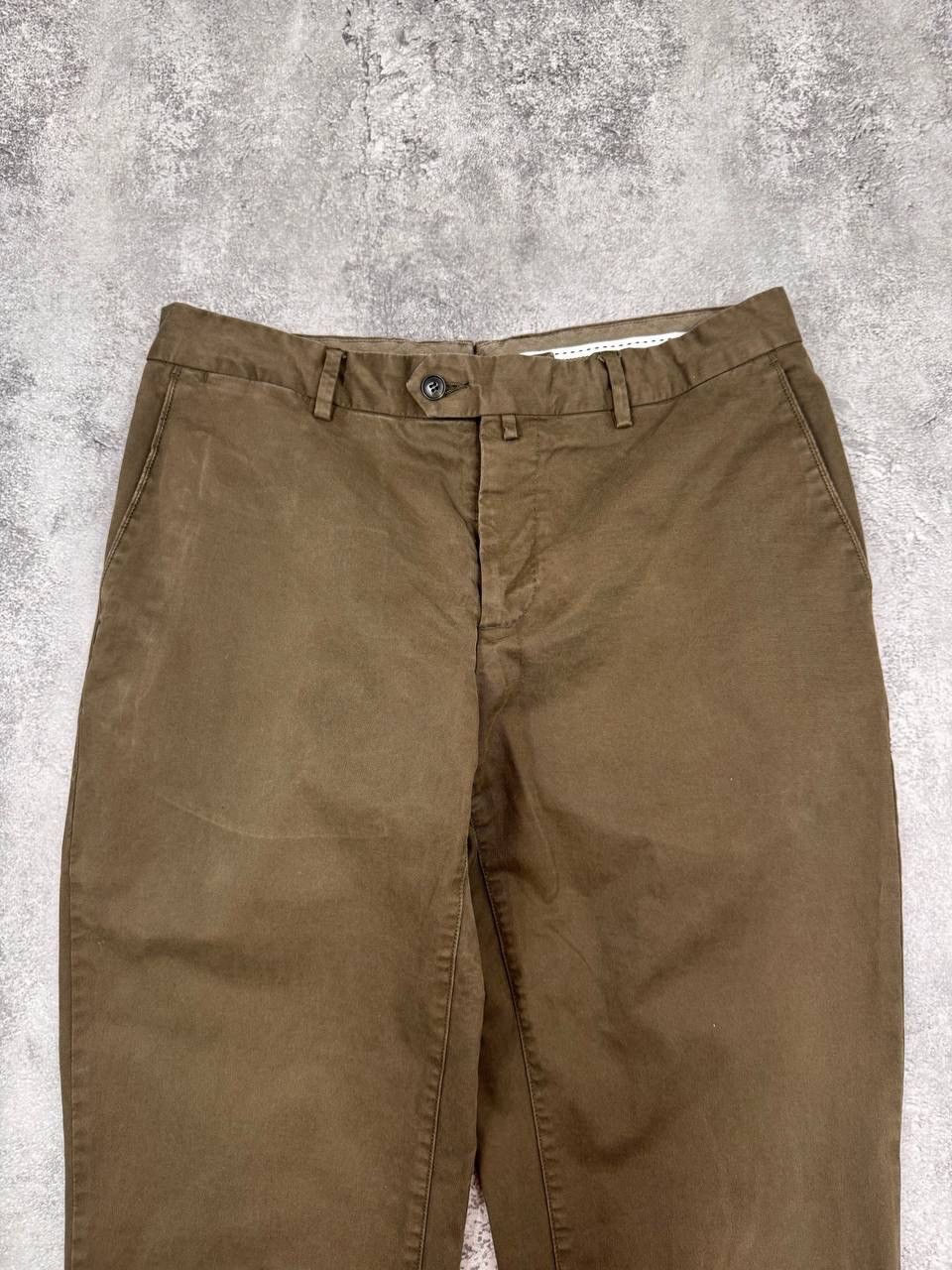 Suitsupply Suitsupply Men Porto Chino Pants Khaki Slim Straight Size 34 Size US 34 / EU 50 - 6 Thumbnail