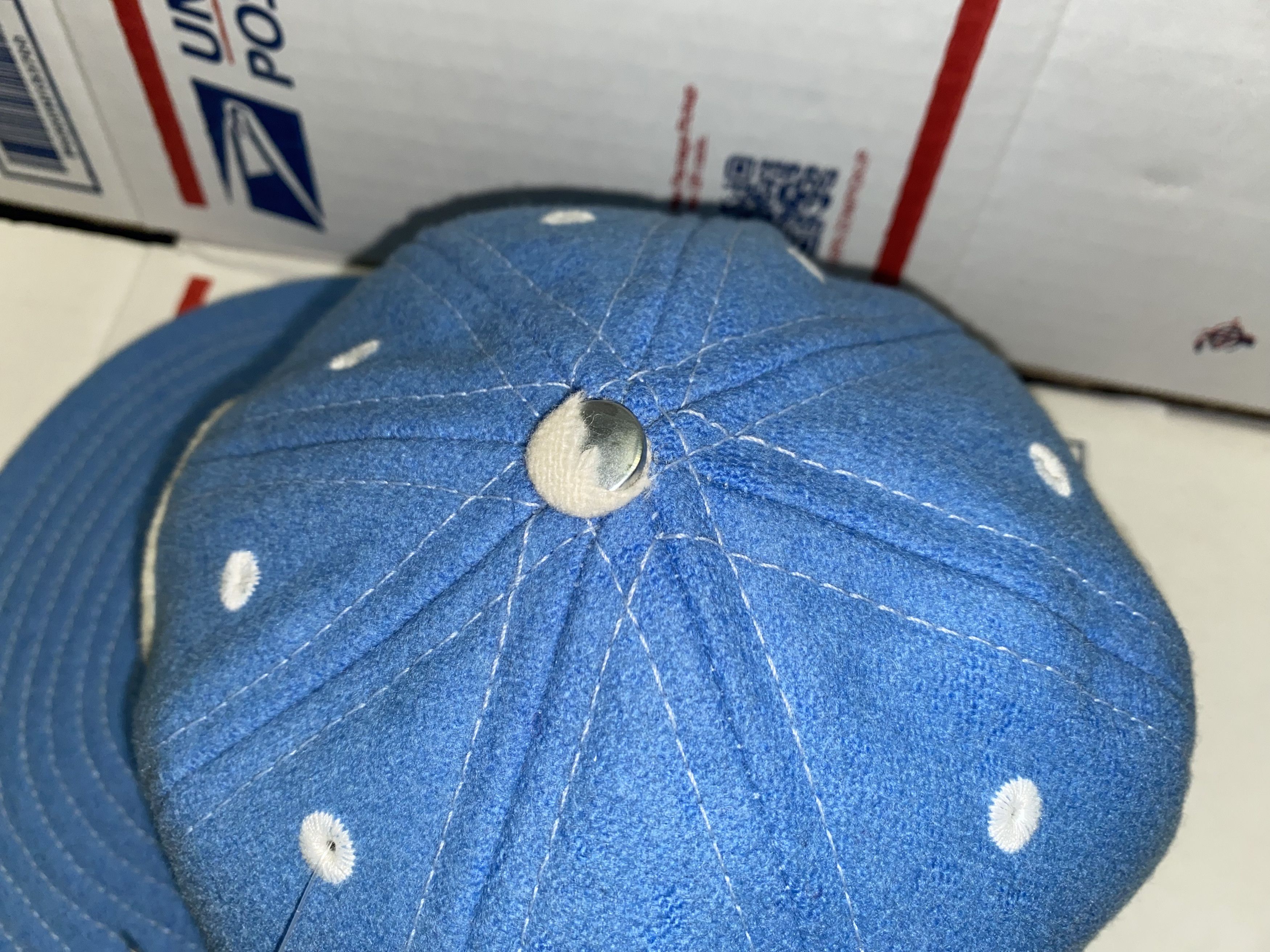 Ebbets Field Flannels Ebbets Field Baseball Cap Star of David House Hebrew Hat USA Size ONE SIZE - 2 Thumbnail