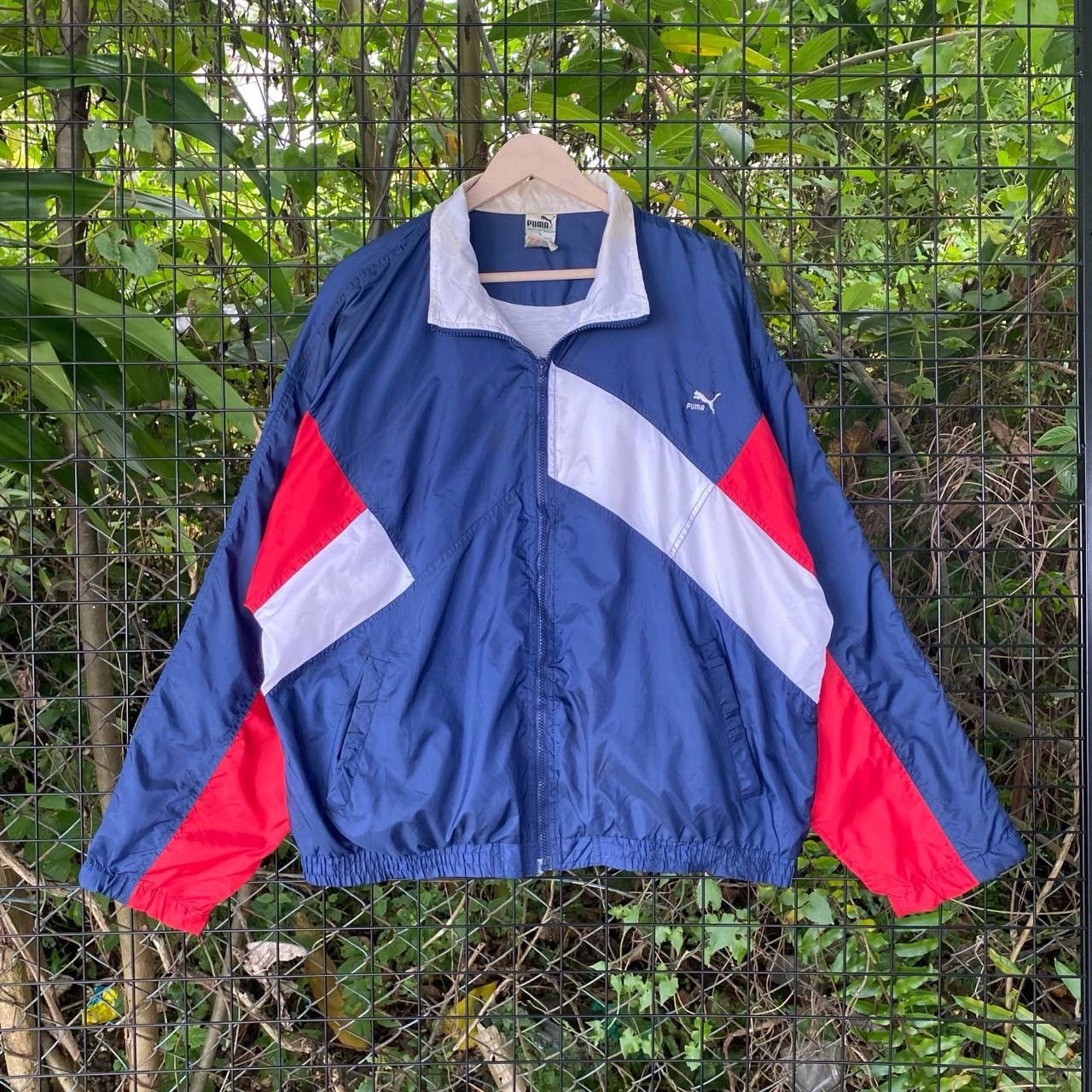 Puma × Vintage Vtg Puma MultiColour Sport Jacket Size US L / EU 52-54 / 3 - 2 Thumbnail