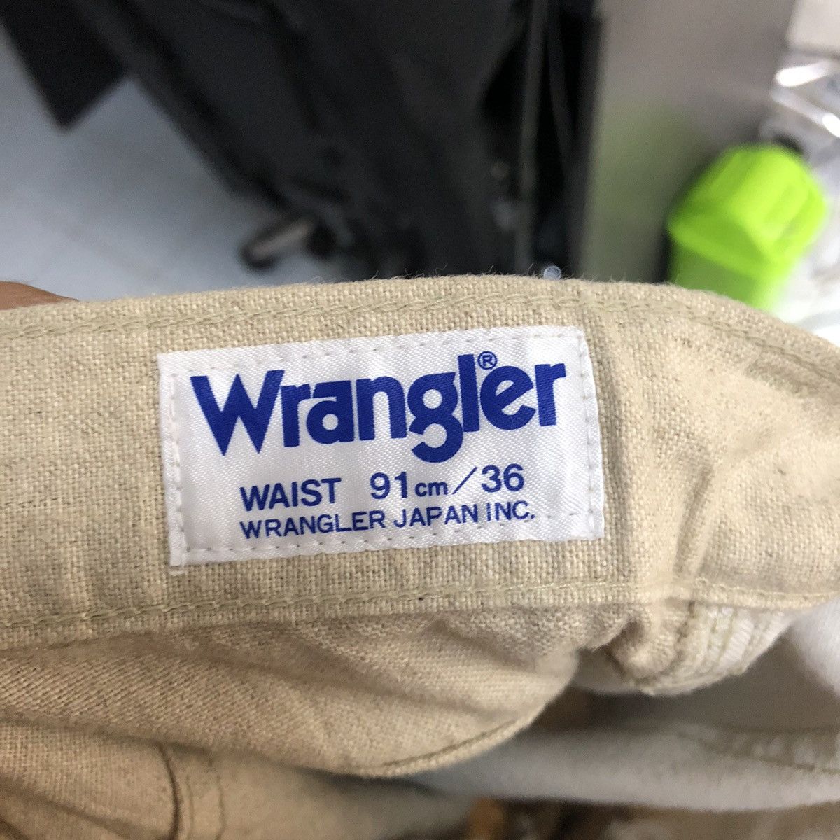 Wrangler DL Wrangler Vintage Beige Casual Pants #C1237 Size US 36 / EU 52 - 17 Thumbnail