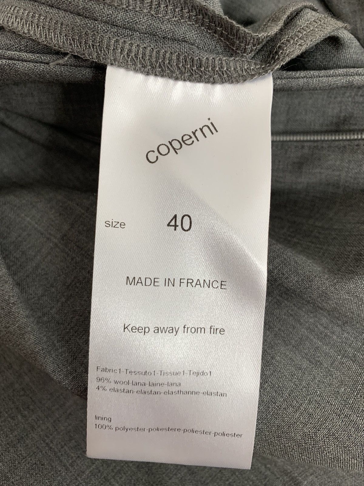 Coperni Coperni Wool Trouser Size 28" / US 6 / IT 42 - 10 Thumbnail