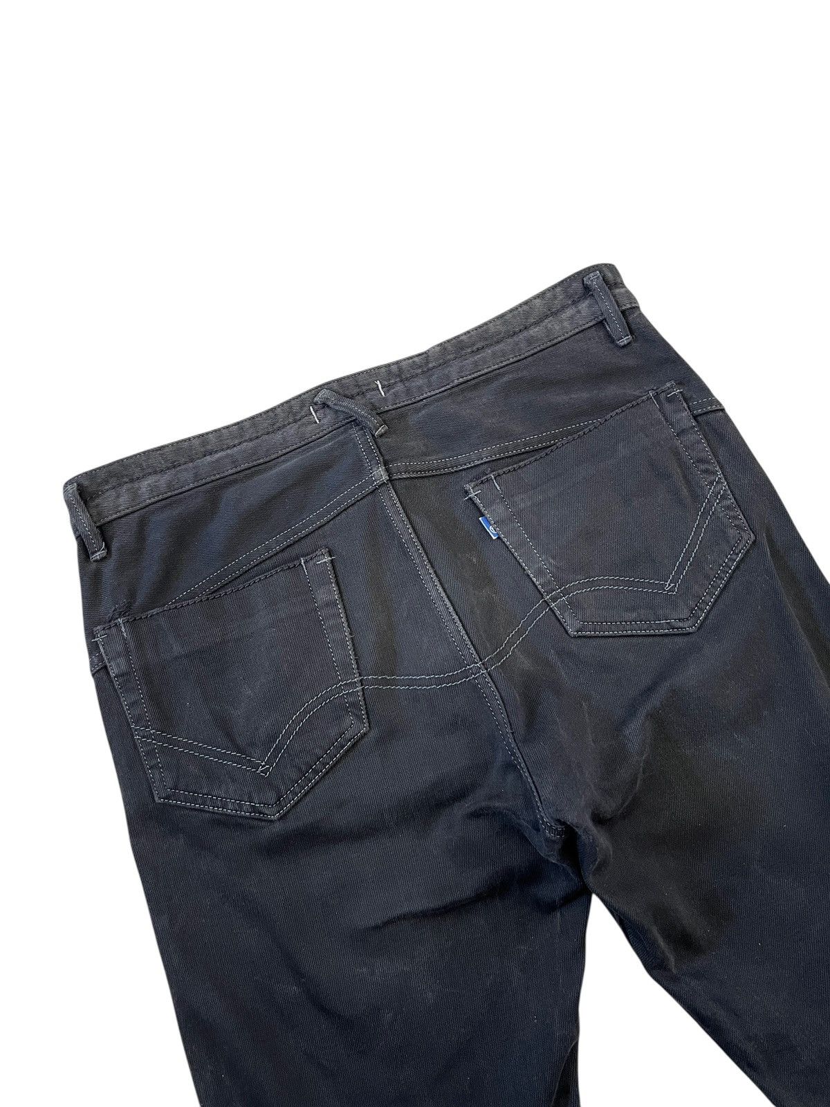 Japanese Brand × Nonnative Nonnative Black Washed Distressed Jeans Size US 34 / EU 50 - 6 Thumbnail