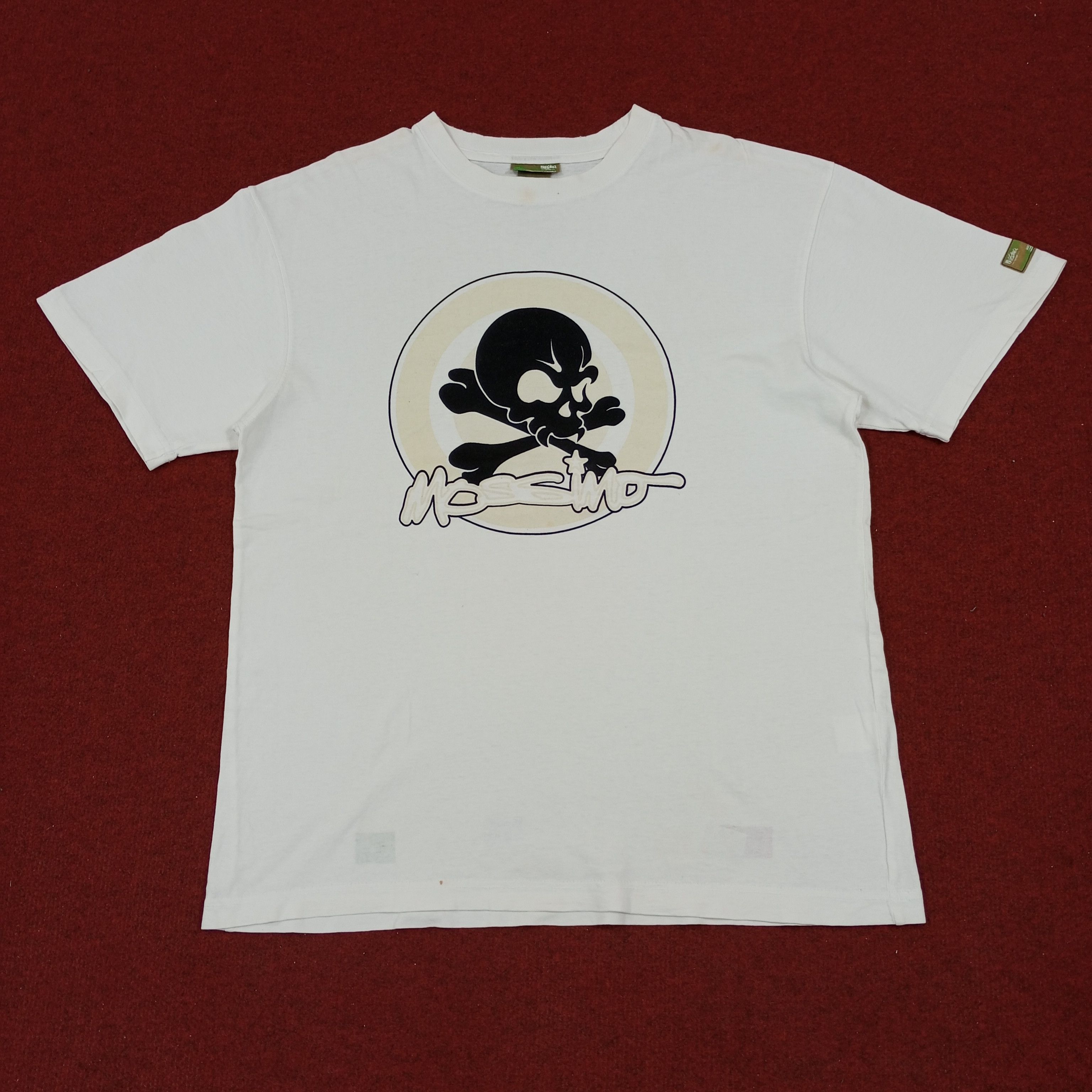 Mossimo × Vintage Mossimo Sport Skulls Design Punk Style Tshirt Size US L / EU 52-54 / 3 - 1 Thumbnail