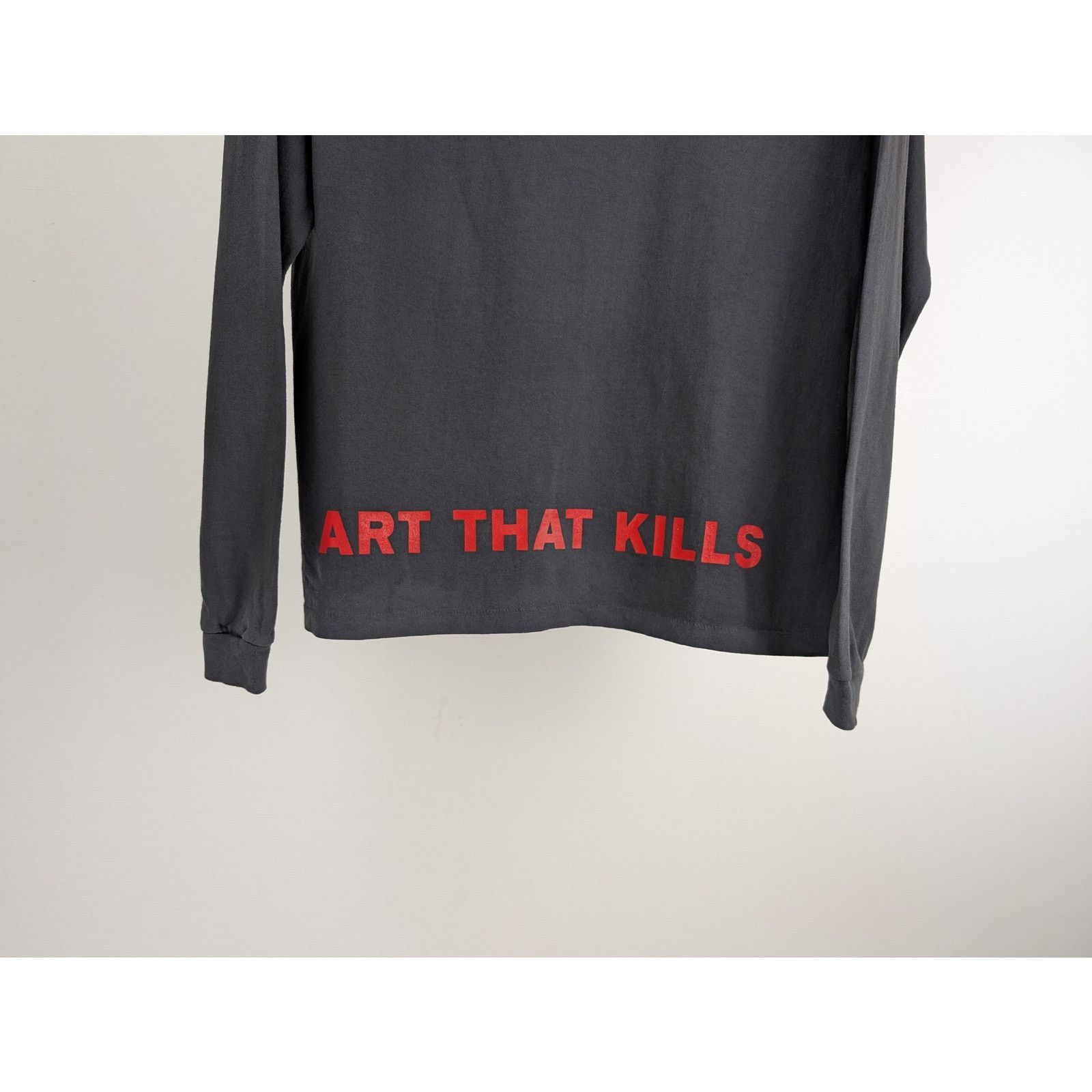 Gallery Dept. o1rshd1 Q:2 / Anarchy Long Sleeve Tee T-Shirt in Black Size US XS / EU 42 / 0 - 4 Thumbnail