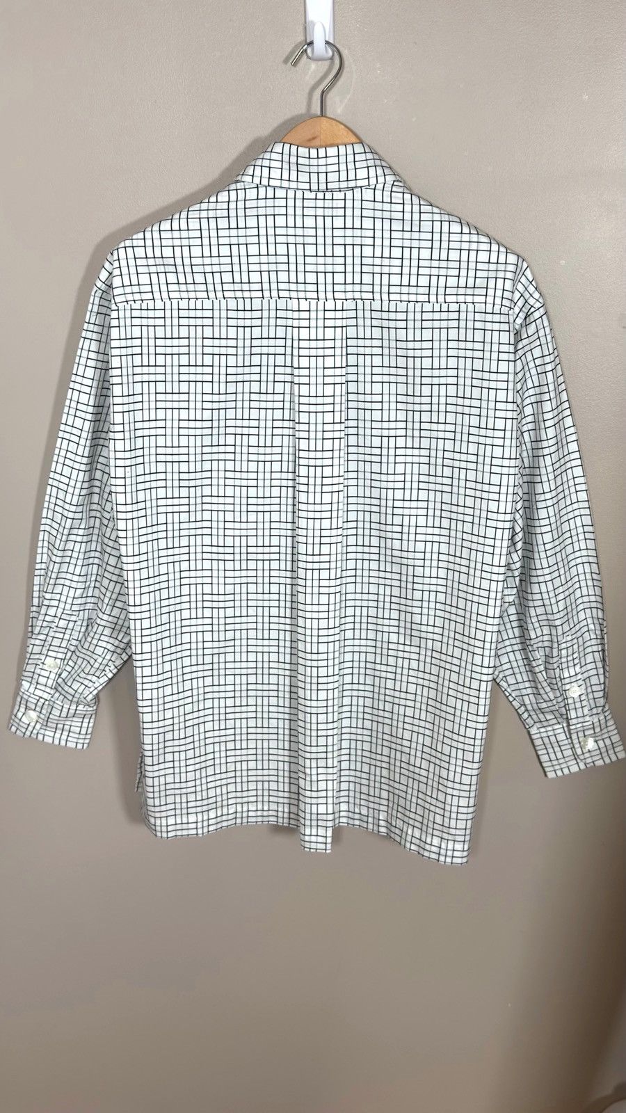 Kenzo KENZO NWT Nigo "Weave" Grid Oversized Jacquard Shirt Size US S / EU 44-46 / 1 - 2 Thumbnail