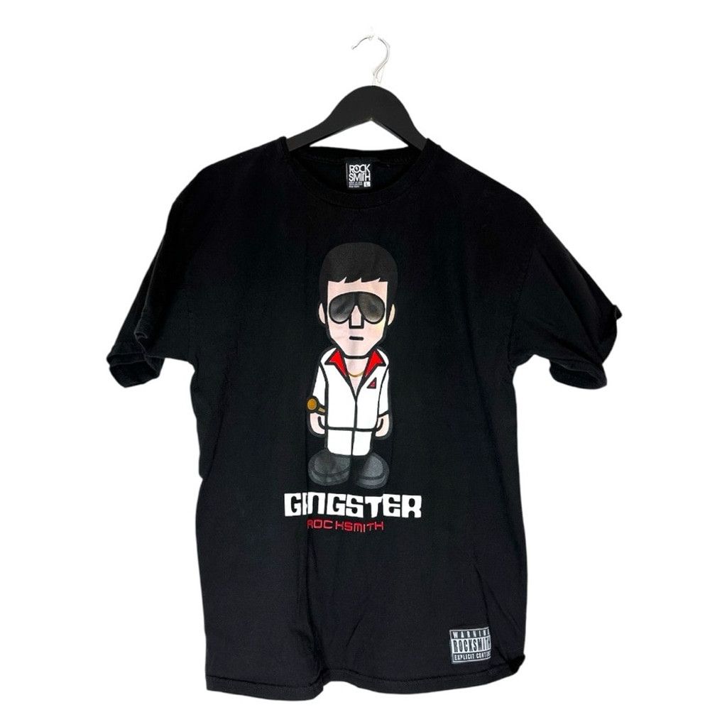 ROCKSMITH Rocksmith Gangster Cartoon Scarface Graphic T-Shirt Large Size US L / EU 52-54 / 3 - 1 Thumbnail