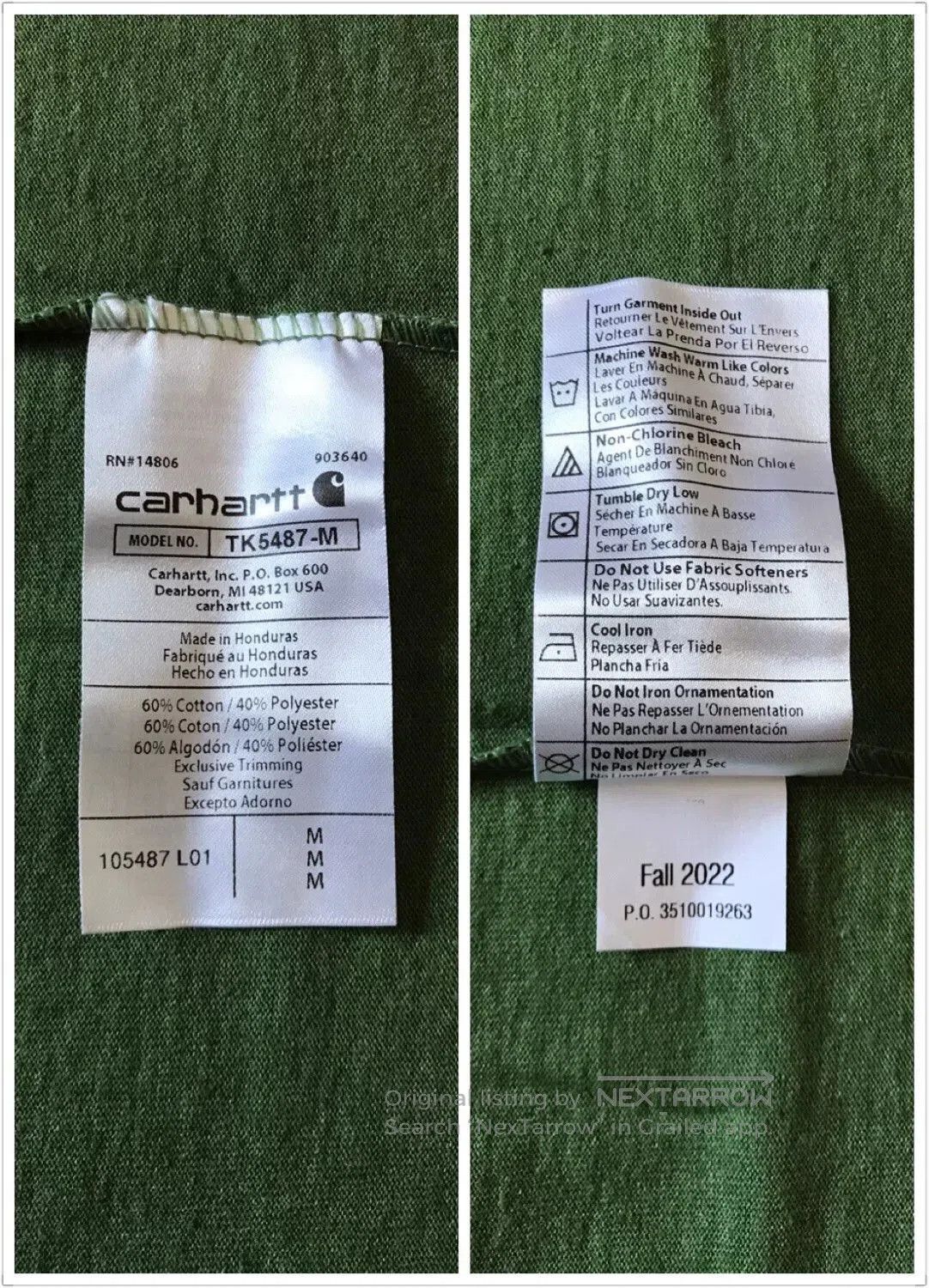 Carhartt Carhartt 105487 L01 Printed Long. Size US M / EU 48-50 / 2 - 9 Thumbnail