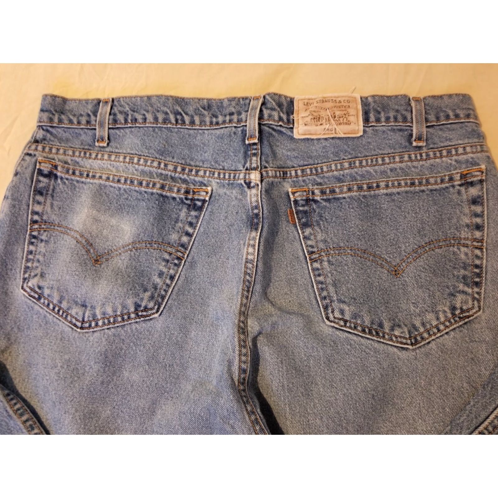 Levi's VINTAGE Levi's 540 Jeans Denim Pants 40x29 38x28 Relaxed Straight 5-Pocket Mens Blue Size US 40 / EU 56 - 4 Thumbnail