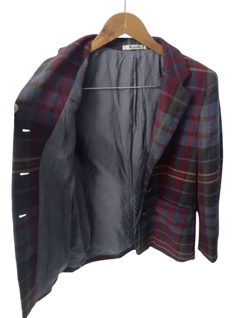 Aquascutum Aquscutum Plaid Coat Size S / US 4 / IT 40 - 3 Thumbnail