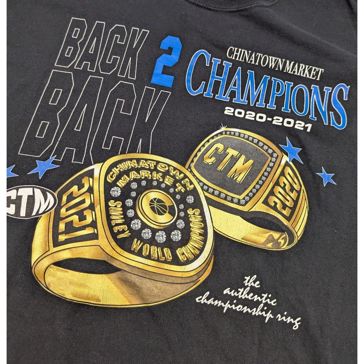 Market × Supreme Back to back champions Chinatown Market t-shirt Size US L / EU 52-54 / 3 - 2 Thumbnail
