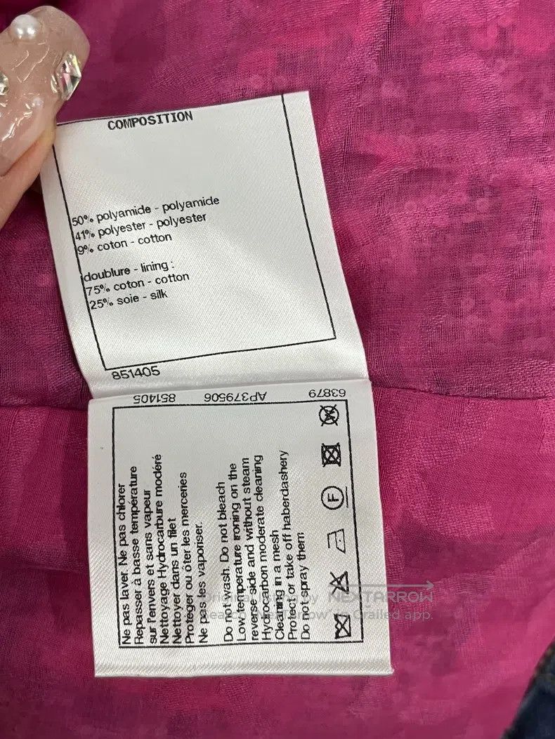 Chanel Chanel Series pink tweed skirt Size 26" / US 2 / IT 38 - 5 Thumbnail